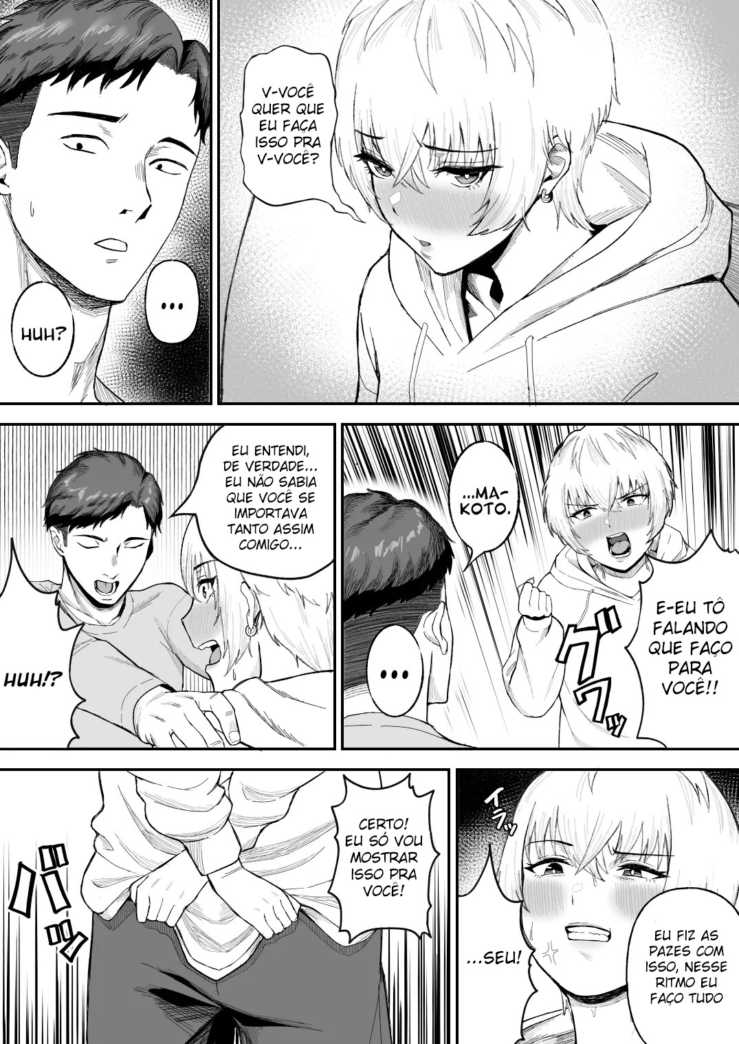 Ler Eu Descobri Que Meu Amigo Bonitão na Verdade Era uma Vadia Peituda! Capitulo 1 Page 6