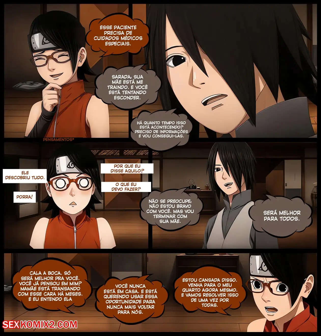 Ler O Segredo dos Uchihas Capitulo 1 Page 4