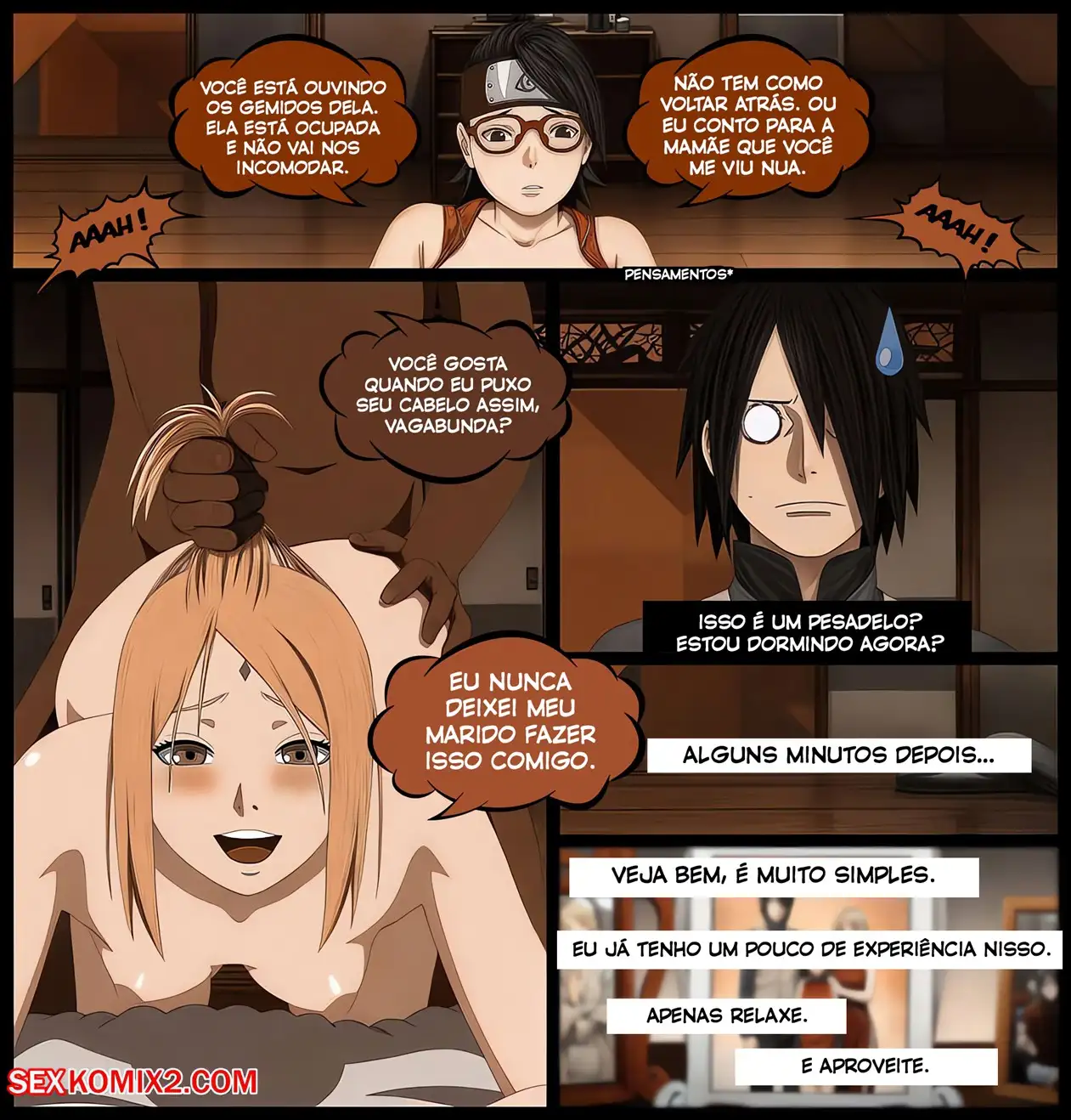 Ler O Segredo dos Uchihas Capitulo 1 Page 7