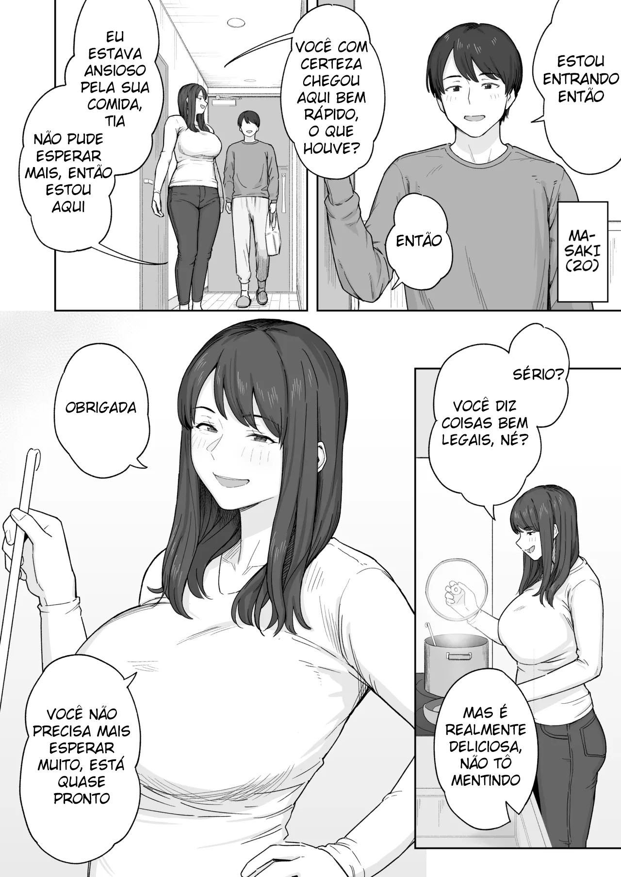 Ler Depois do jantar, Com Minha Tia… Capitulo 1 Page 3