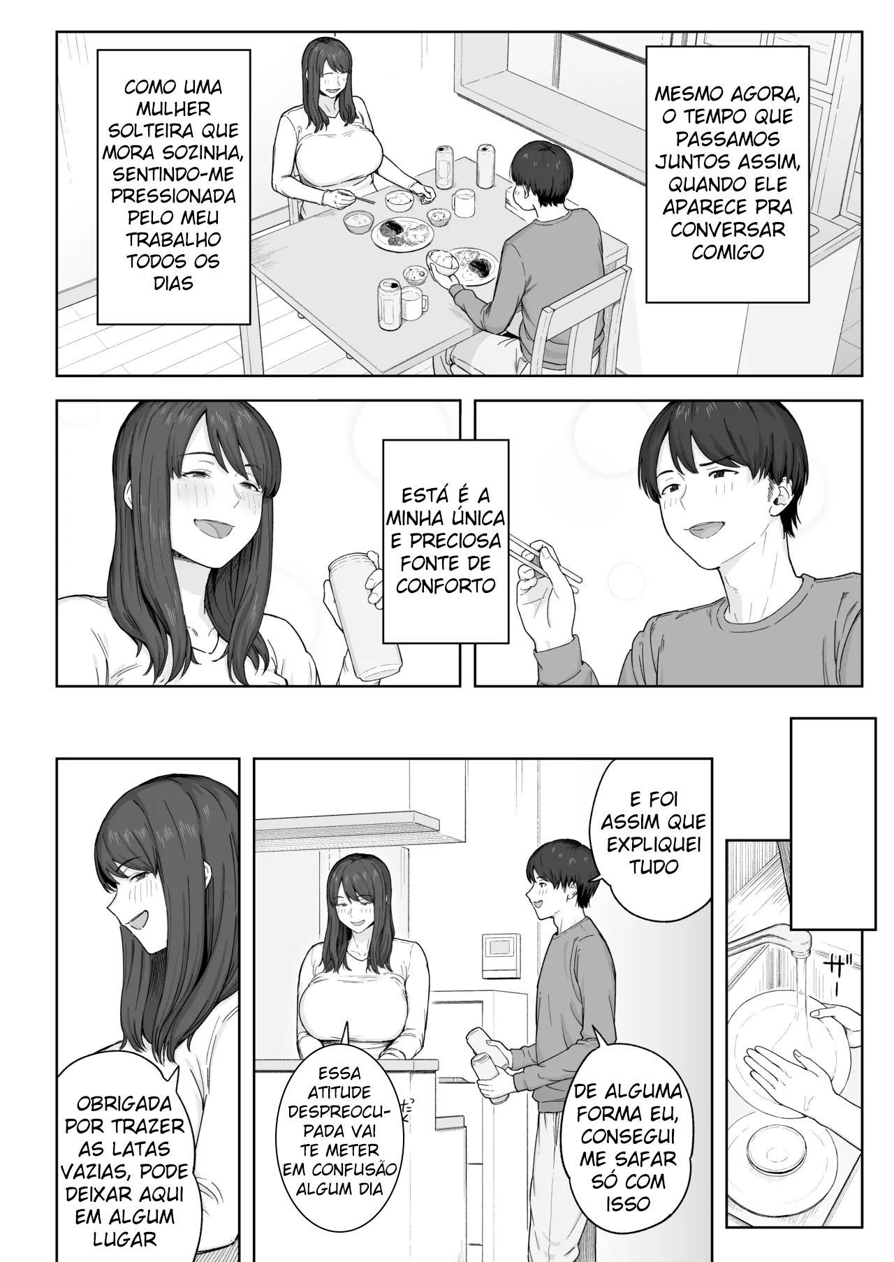 Ler Depois do jantar, Com Minha Tia… Capitulo 1 Page 5