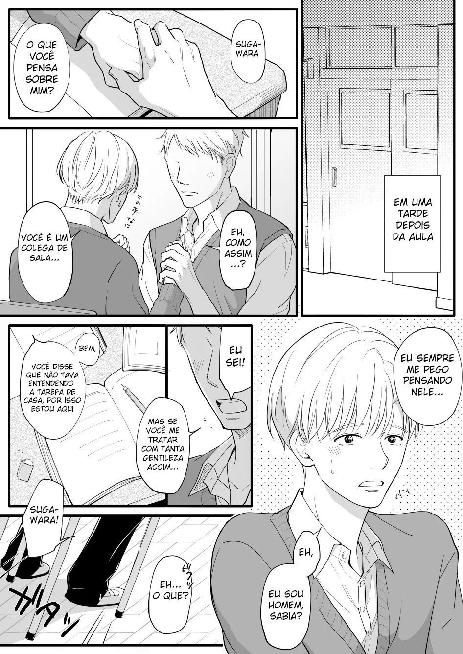 Ler O Facilmente Influenciável Sugawara-kun Capitulo 1 Page 2