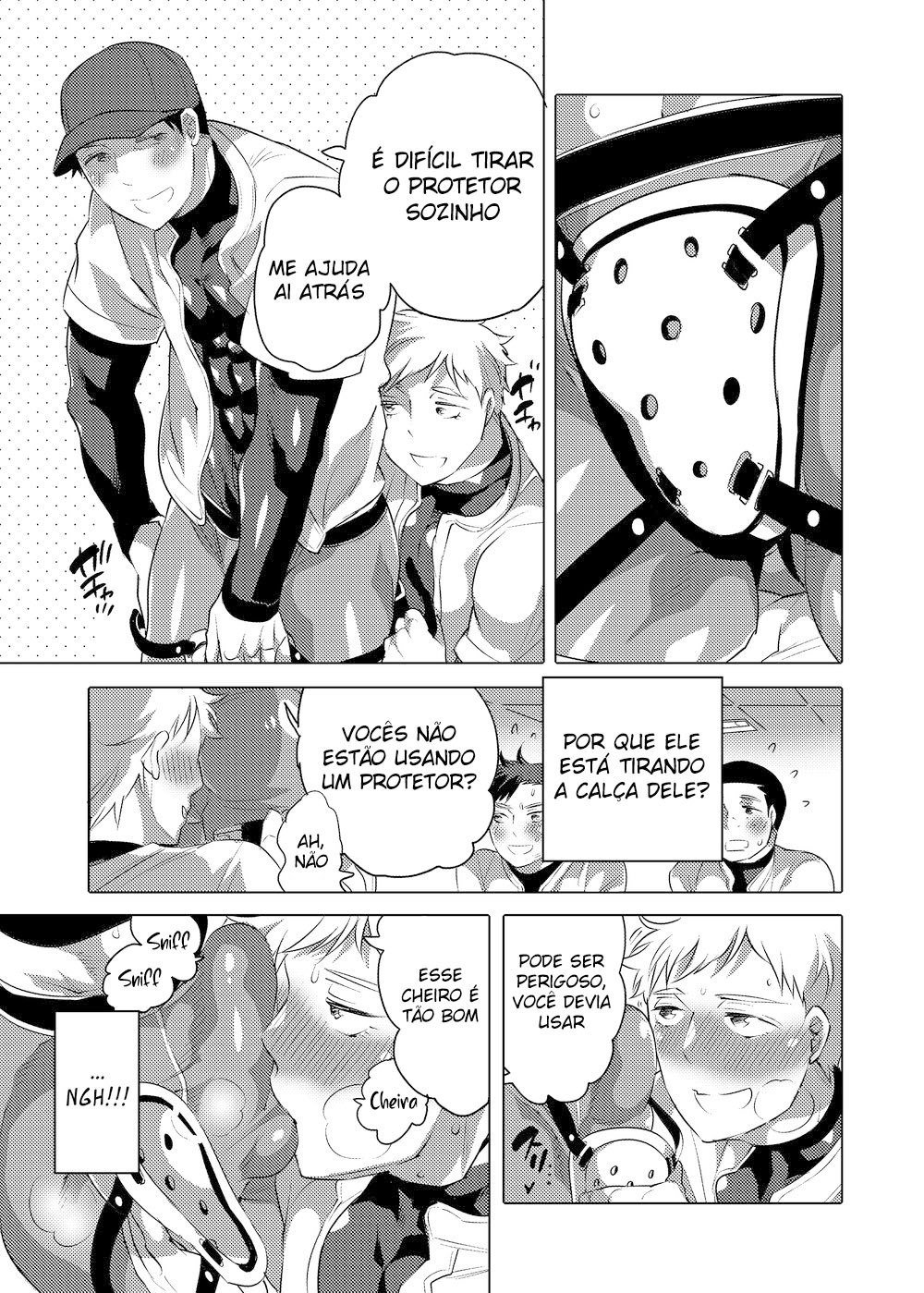 Ler Clube de Beisebol da Academia Homo Ochi Capitulo 1 Page 4