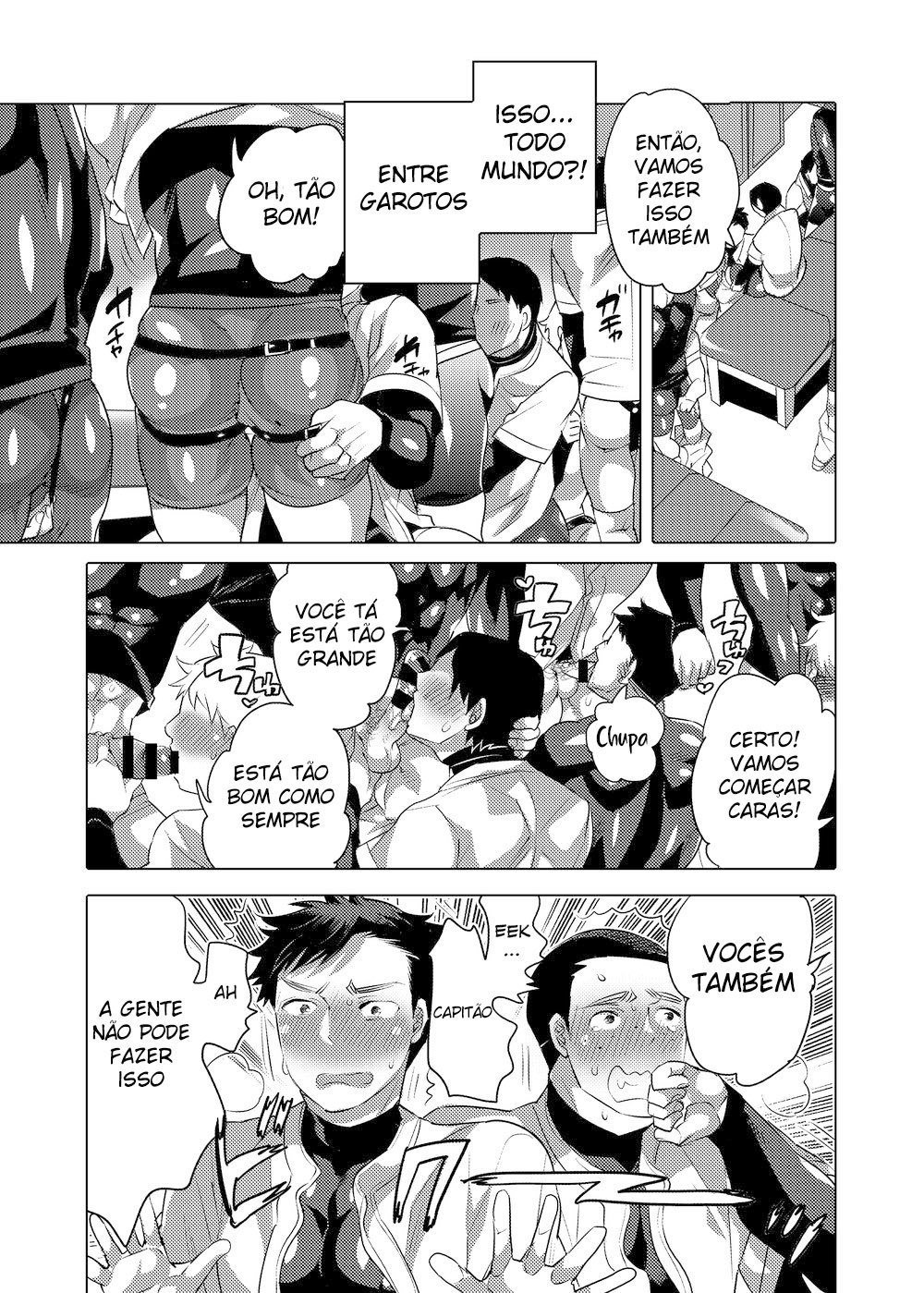 Ler Clube de Beisebol da Academia Homo Ochi Capitulo 1 Page 8