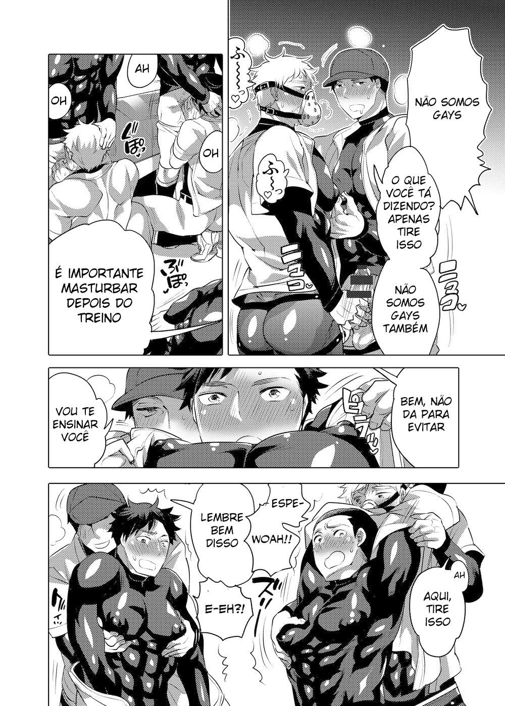 Ler Clube de Beisebol da Academia Homo Ochi Capitulo 1 Page 9
