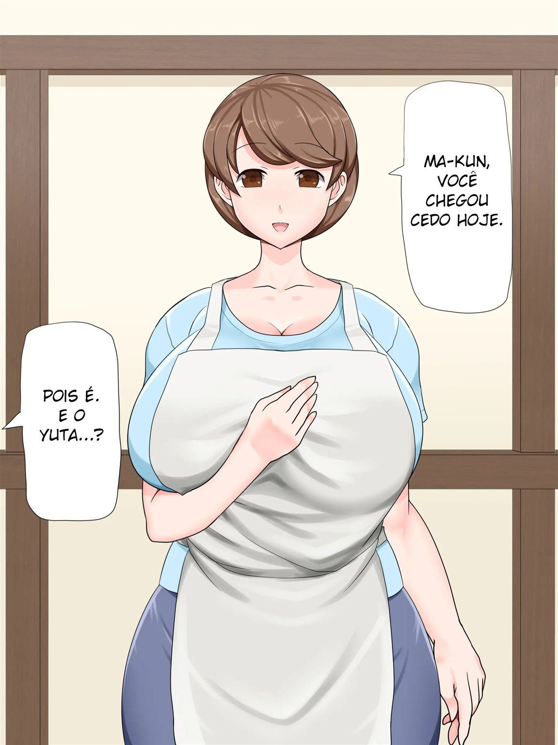 Ler A mamãe gentil é minha! ~Disputa hipnótica pela mãe peituda~ Capitulo 1 Page 3