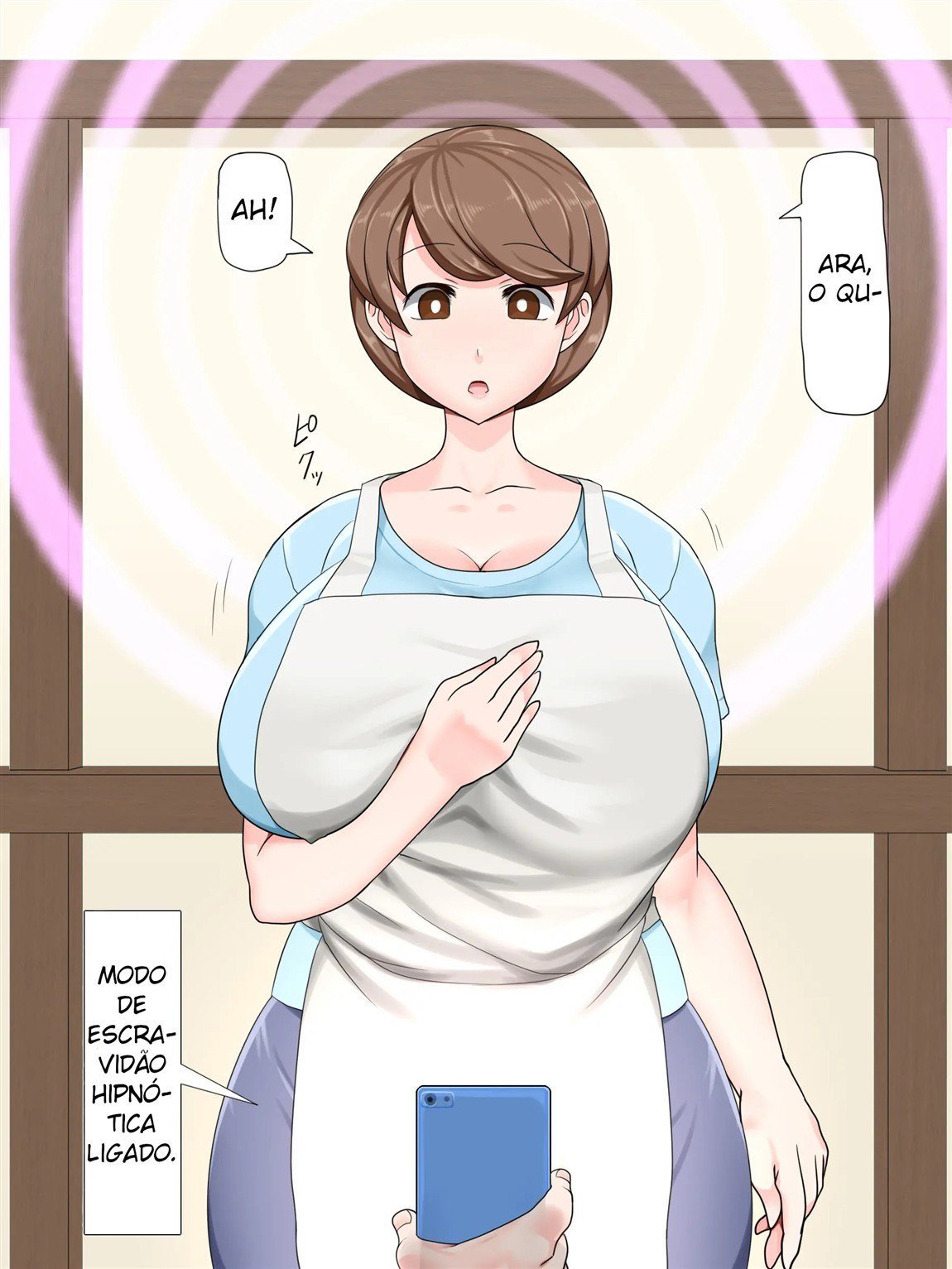 Ler A mamãe gentil é minha! ~Disputa hipnótica pela mãe peituda~ Capitulo 1 Page 7
