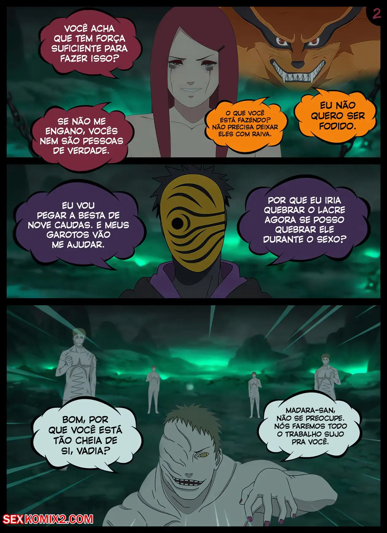 Ler Kushina e suas Histórias da Noite de Halloween Capitulo 1 Page 3