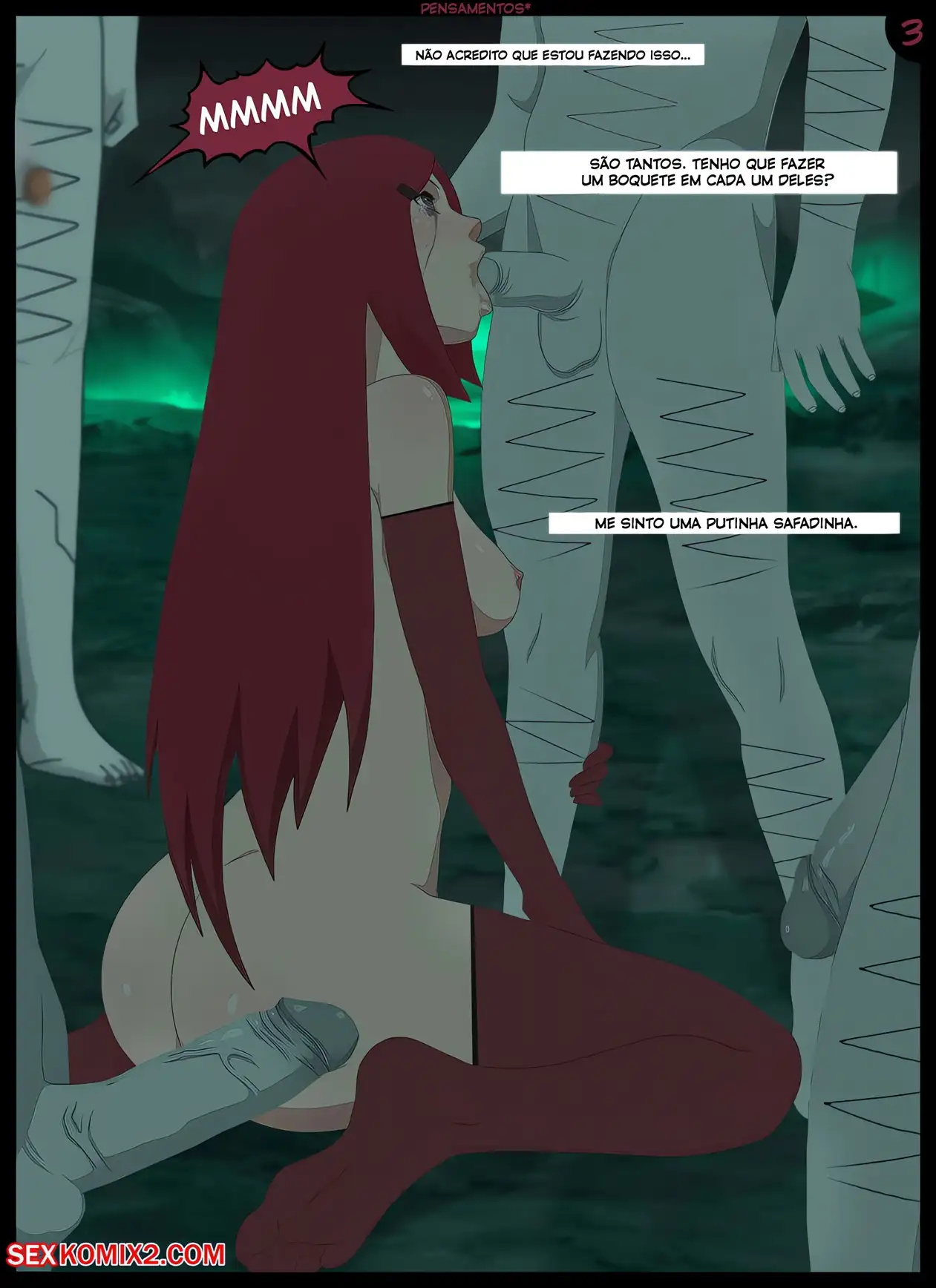 Ler Kushina e suas Histórias da Noite de Halloween Capitulo 1 Page 4