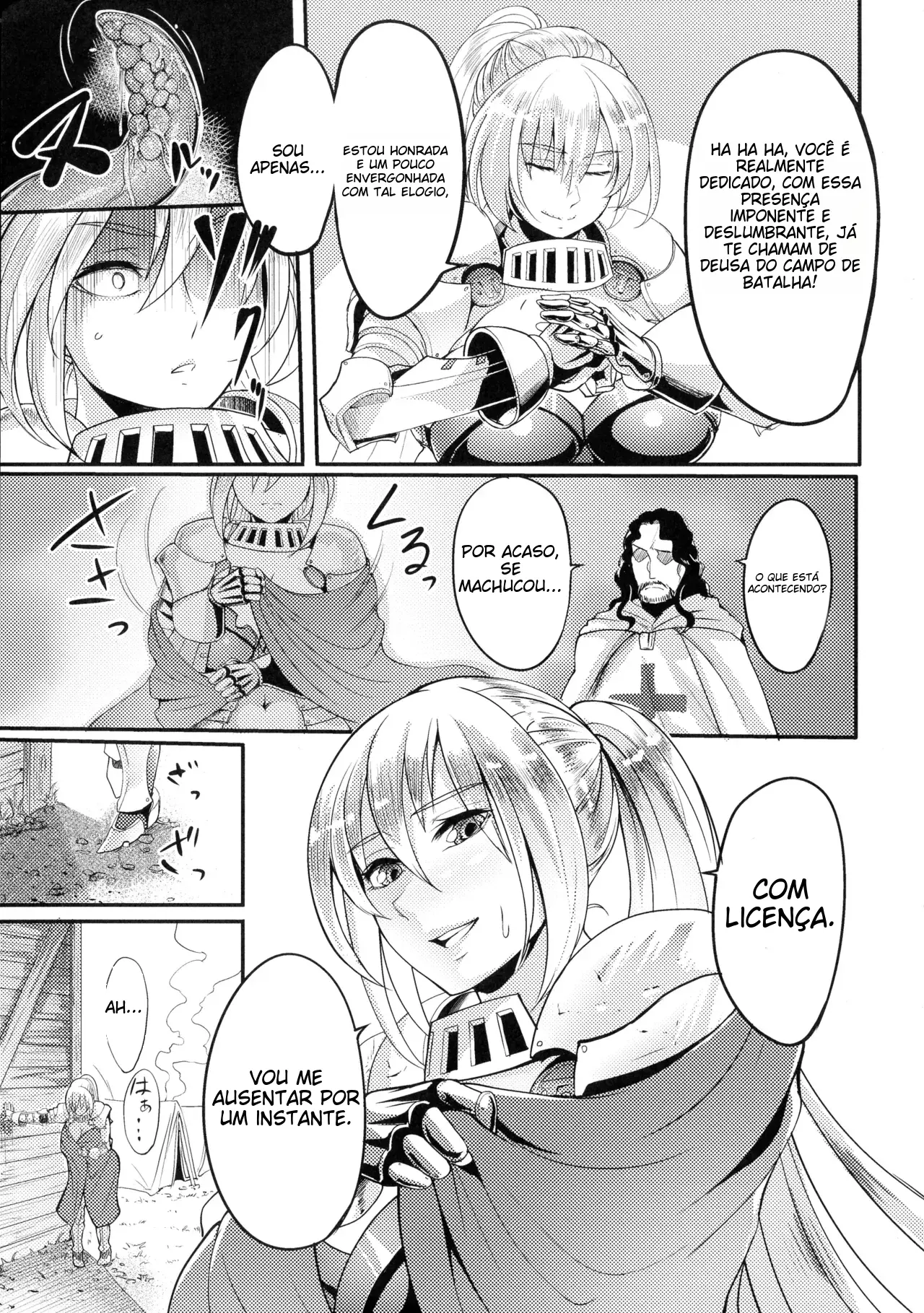 Ler Zettai ni Shokushu ni Maketari Shinai Onna Kishi Capitulo 1 Page 3