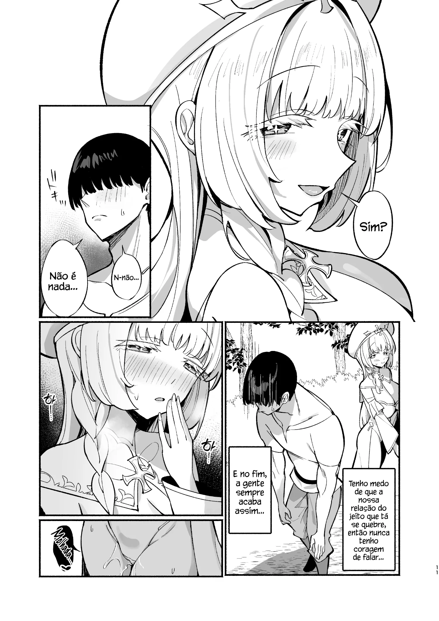 Ler Minto Quer Sexo Doce e Carinhoso ~História de uma Curandeira Peituda que Não Para de Me Seduzir~ Capitulo 1 Page 10