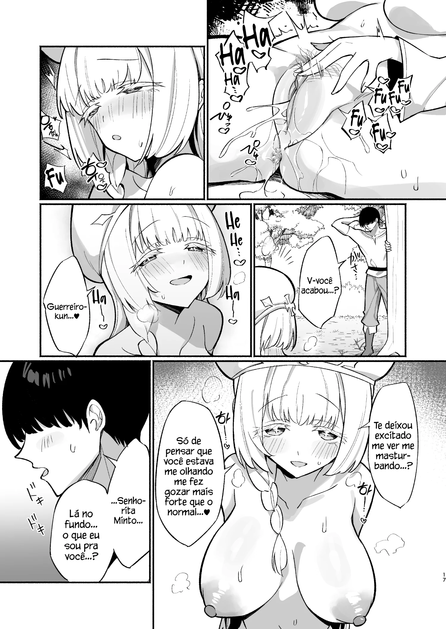 Ler Minto Quer Sexo Doce e Carinhoso ~História de uma Curandeira Peituda que Não Para de Me Seduzir~ Capitulo 1 Page 16