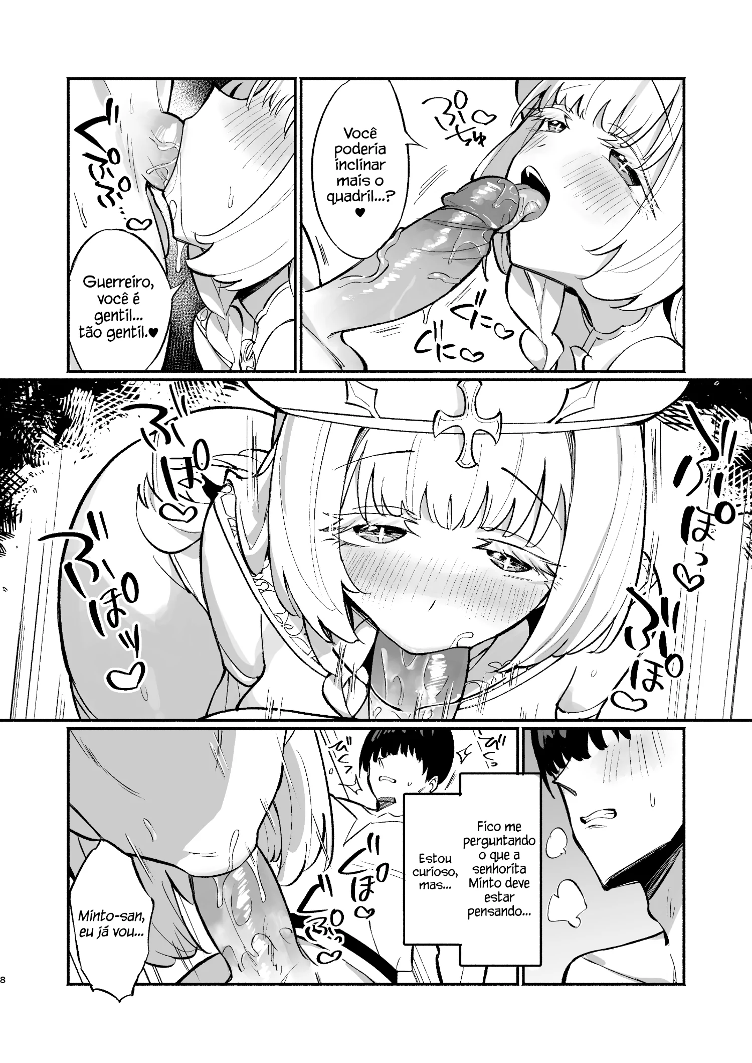 Ler Minto Quer Sexo Doce e Carinhoso ~História de uma Curandeira Peituda que Não Para de Me Seduzir~ Capitulo 1 Page 7