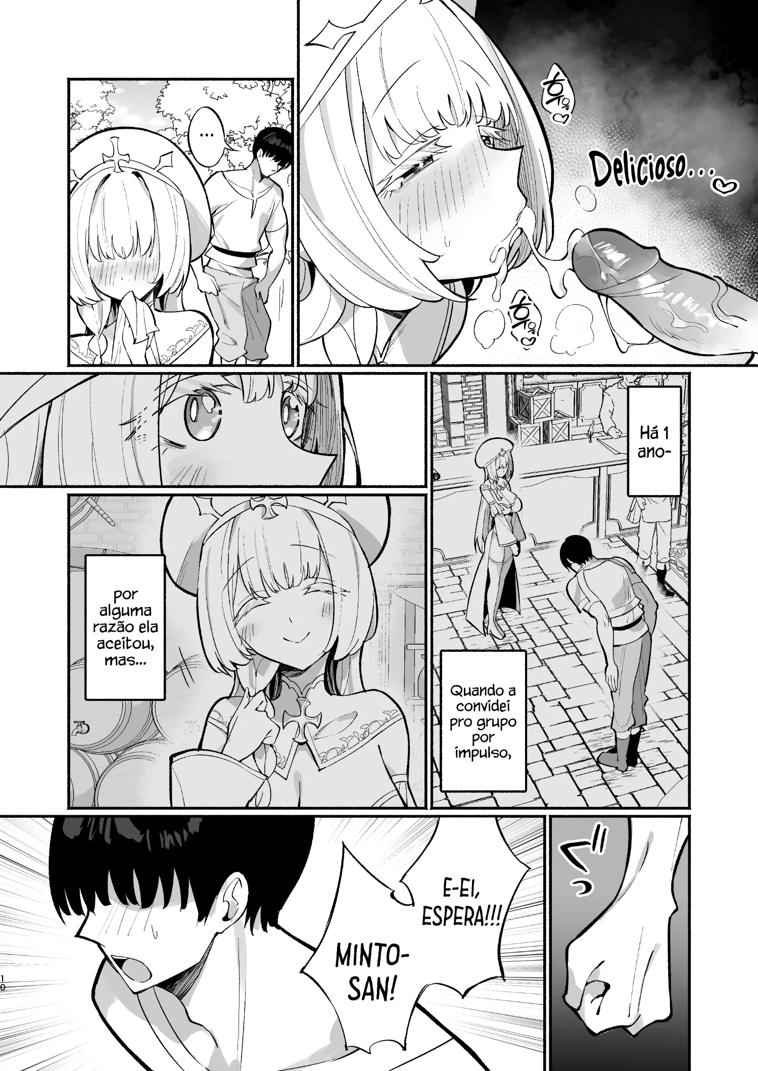Ler Minto Quer Sexo Doce e Carinhoso ~História de uma Curandeira Peituda que Não Para de Me Seduzir~ Capitulo 1 Page 9