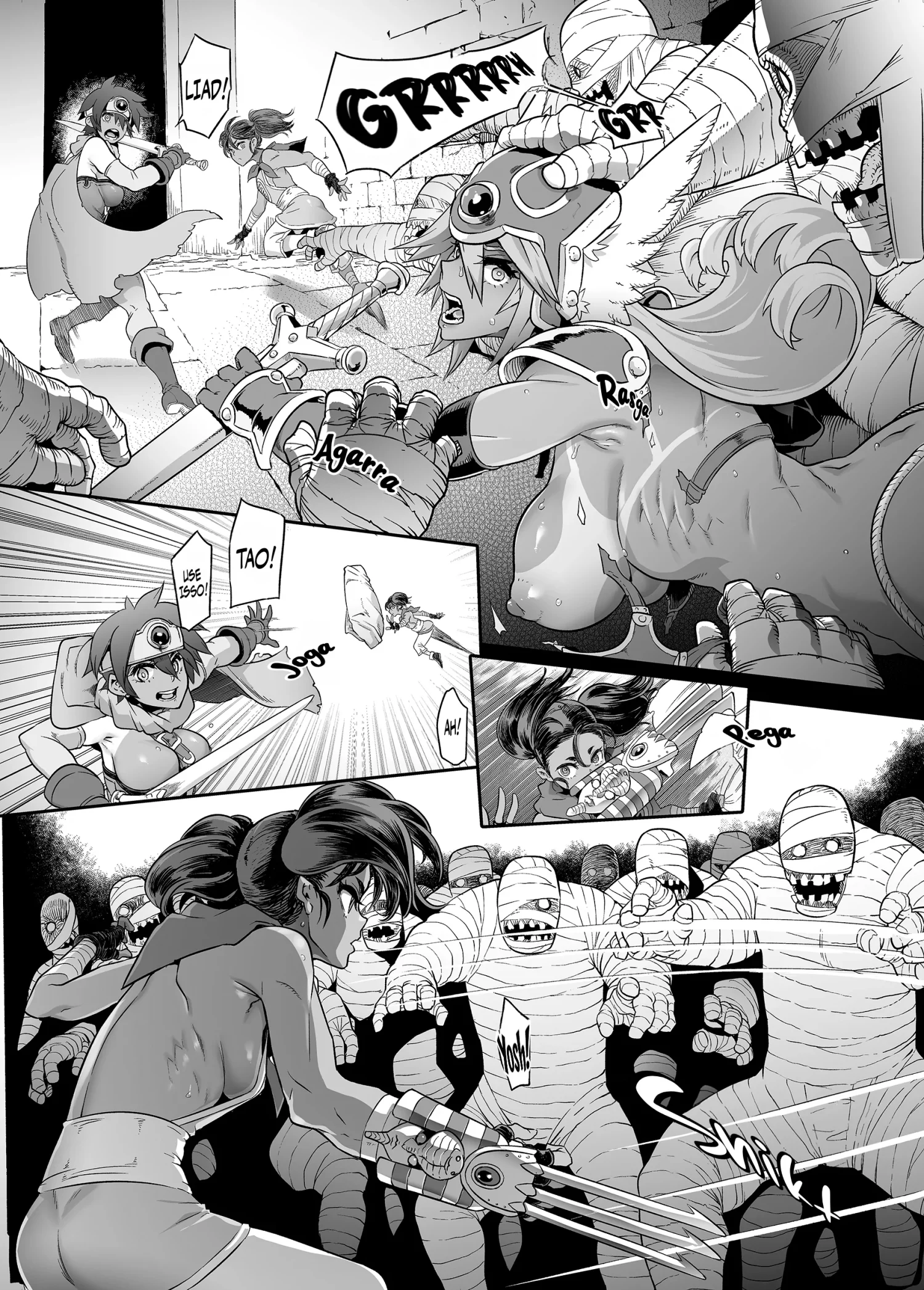 Ler Onna Yuusha no Tabi 5 Yoru no Machi no Onna Boukensha Capitulo 1 Page 17