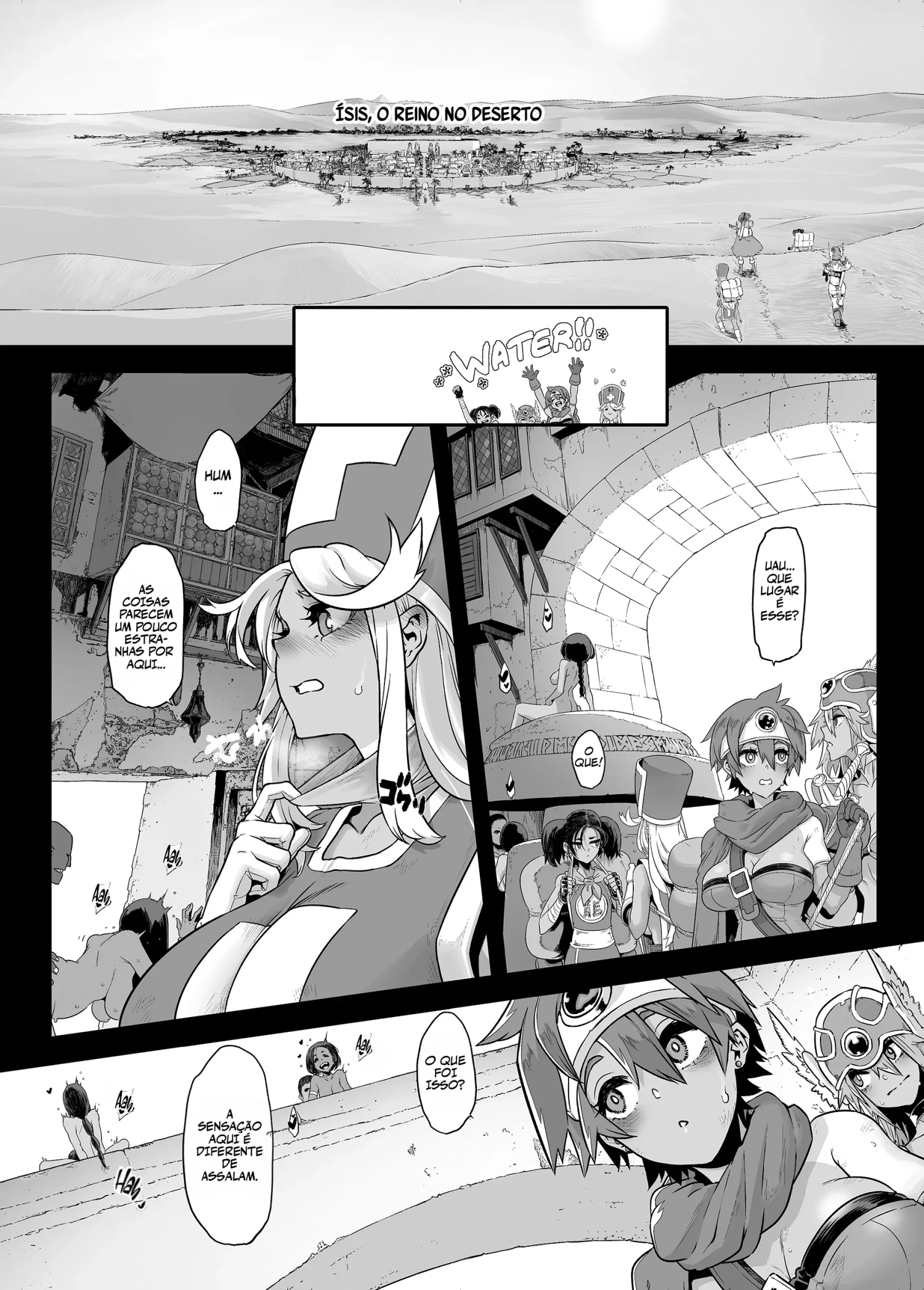 Ler Onna Yuusha no Tabi 5 Yoru no Machi no Onna Boukensha Capitulo 1 Page 4