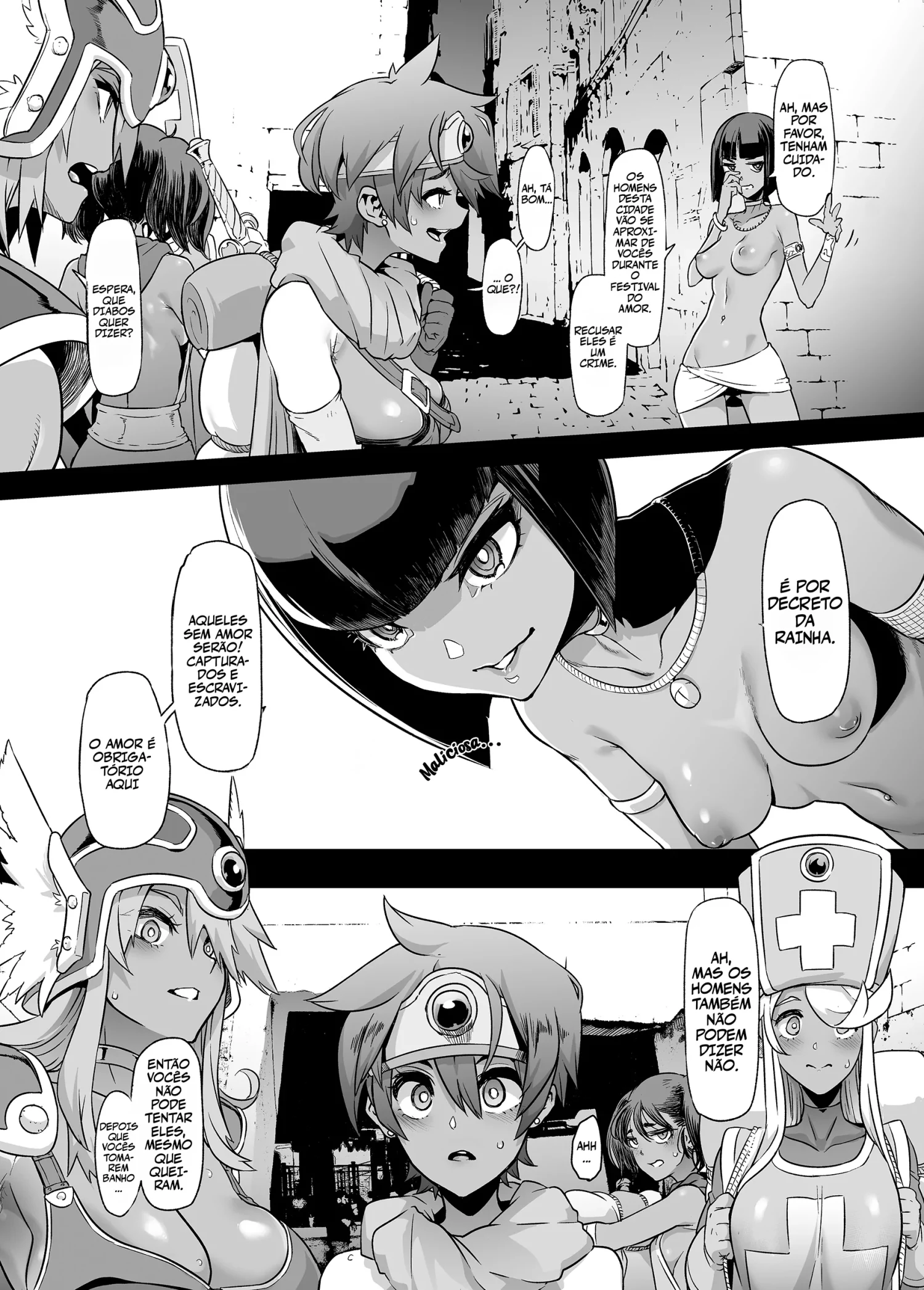 Ler Onna Yuusha no Tabi 5 Yoru no Machi no Onna Boukensha Capitulo 1 Page 6