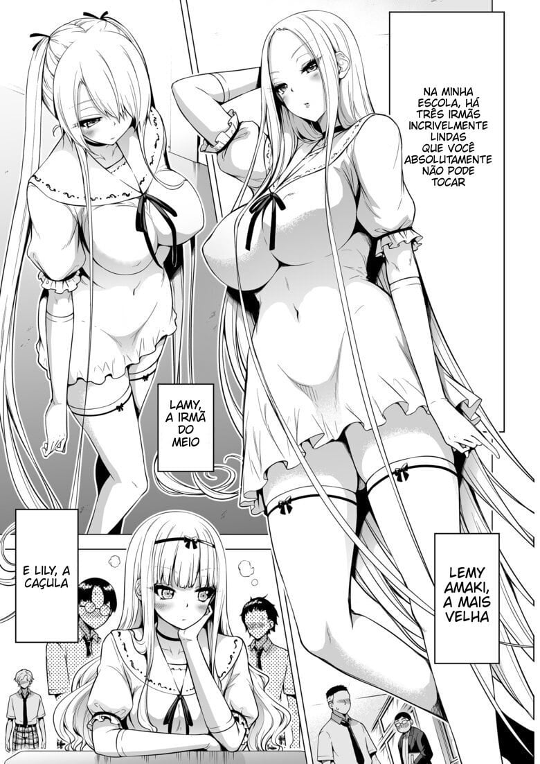 Ler Boku Ni Shika Furenai Succubus Sanshimai Ni Shiborareru Hanashi Capitulo 1 Page 2