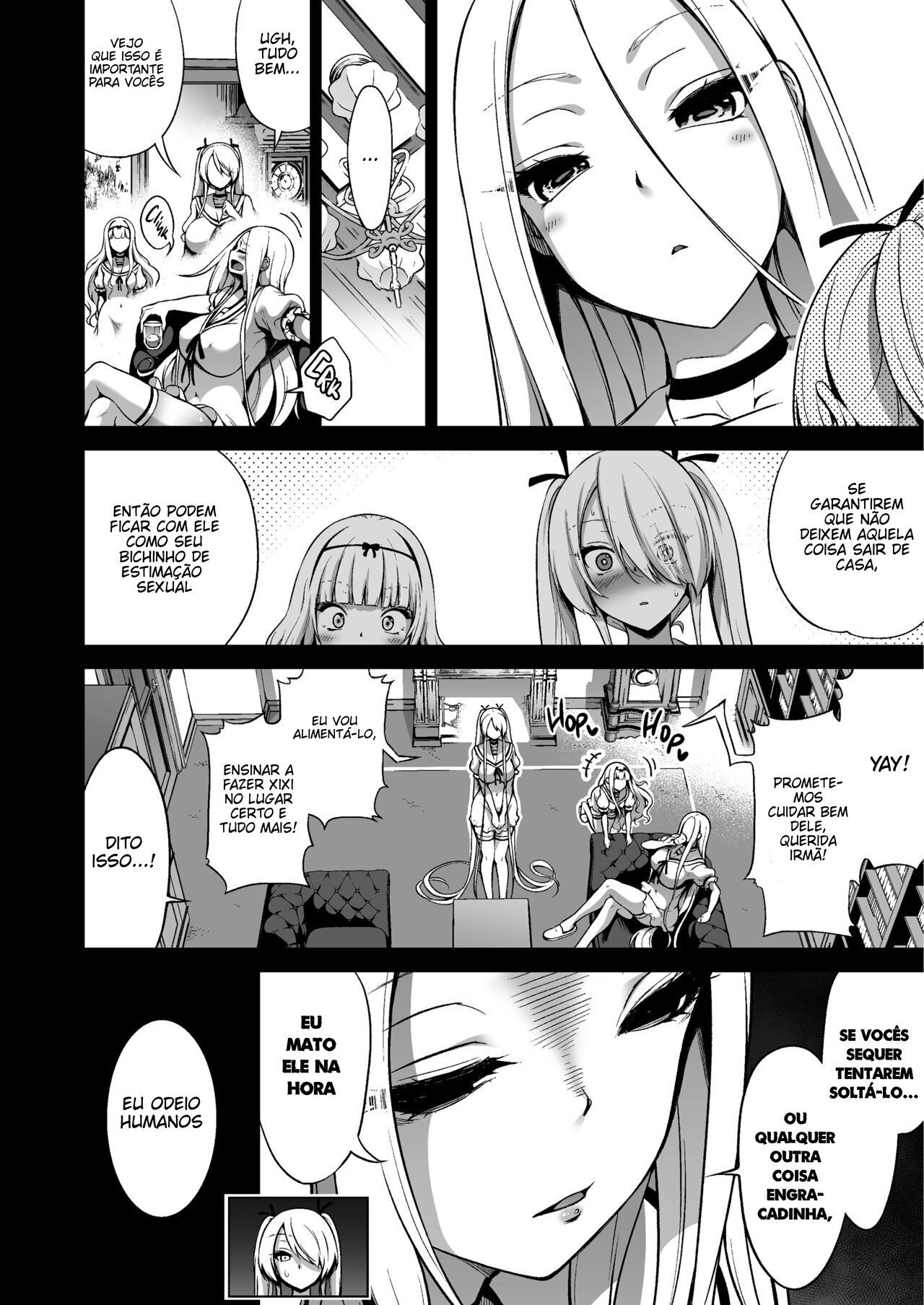 Ler Boku Ni Shika Furenai Succubus Sanshimai Ni Shiborareru Hanashi Capitulo 3 Page 10