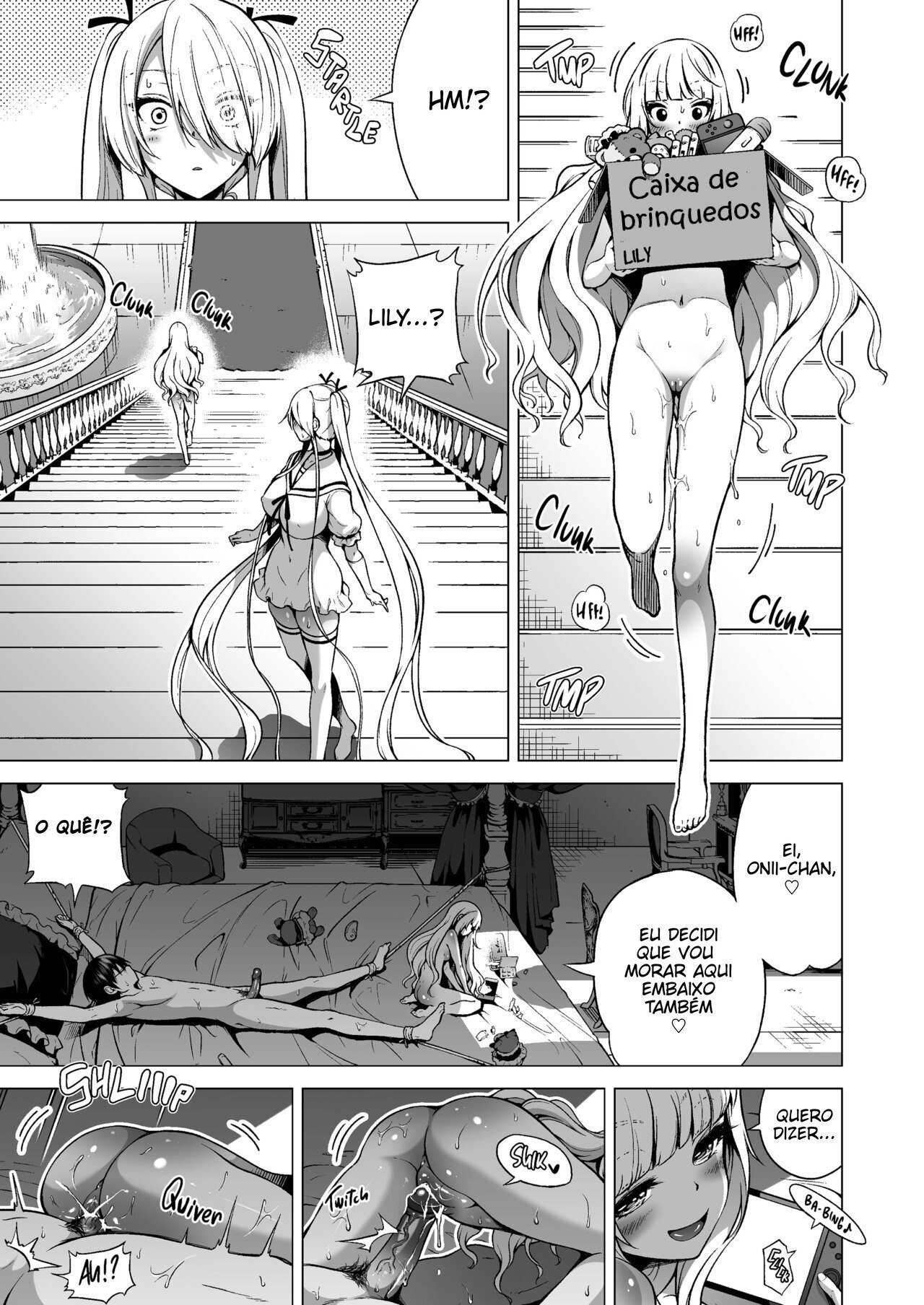 Ler Boku Ni Shika Furenai Succubus Sanshimai Ni Shiborareru Hanashi Capitulo 3 Page 21