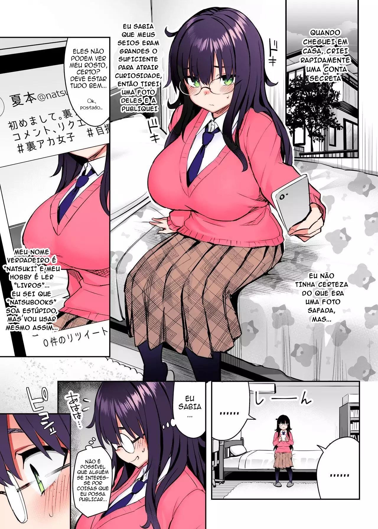 Ler Moto InCha no Kyonyuu Yariman Imouto ga Erosugite Onii-chan wa Mou! Capitulo 1 Page 7