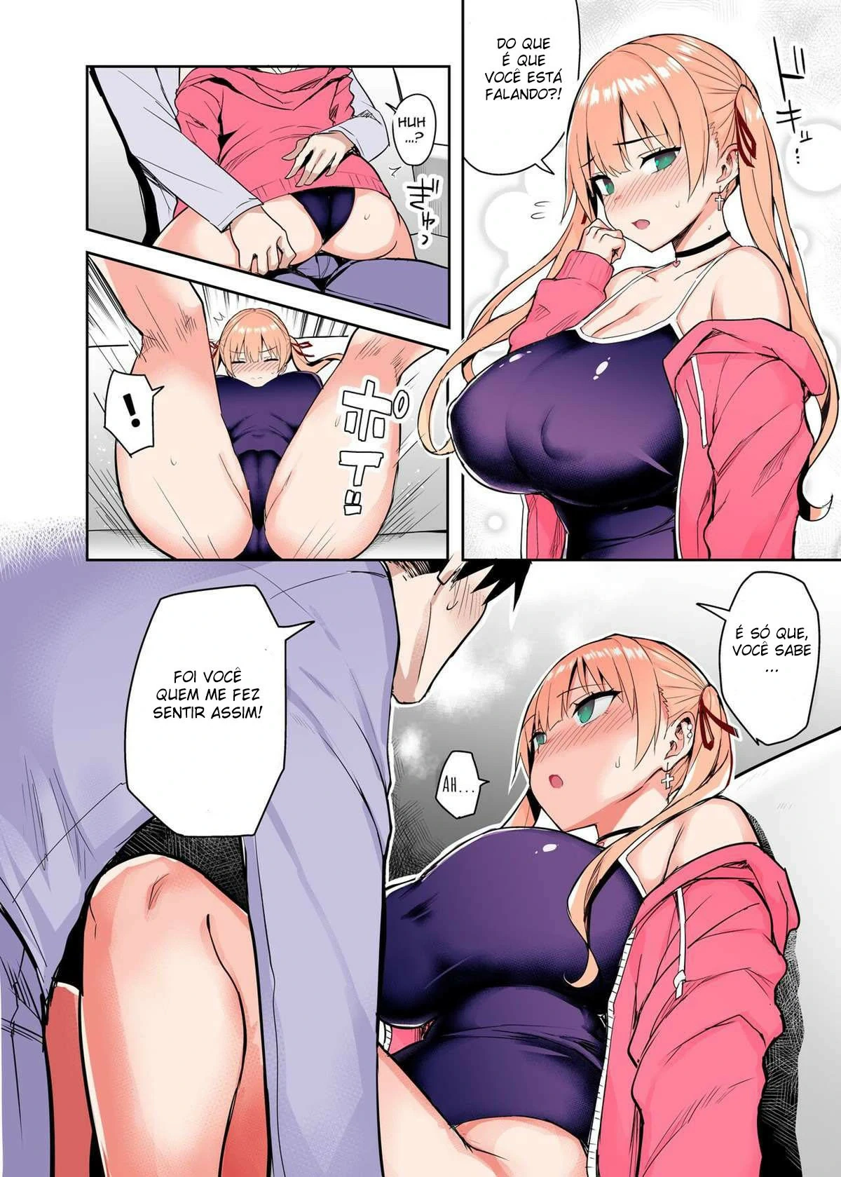 Ler Moto InCha no Kyonyuu Yariman Imouto ga Erosugite Onii-chan wa Mou! Capitulo 2 Page 17