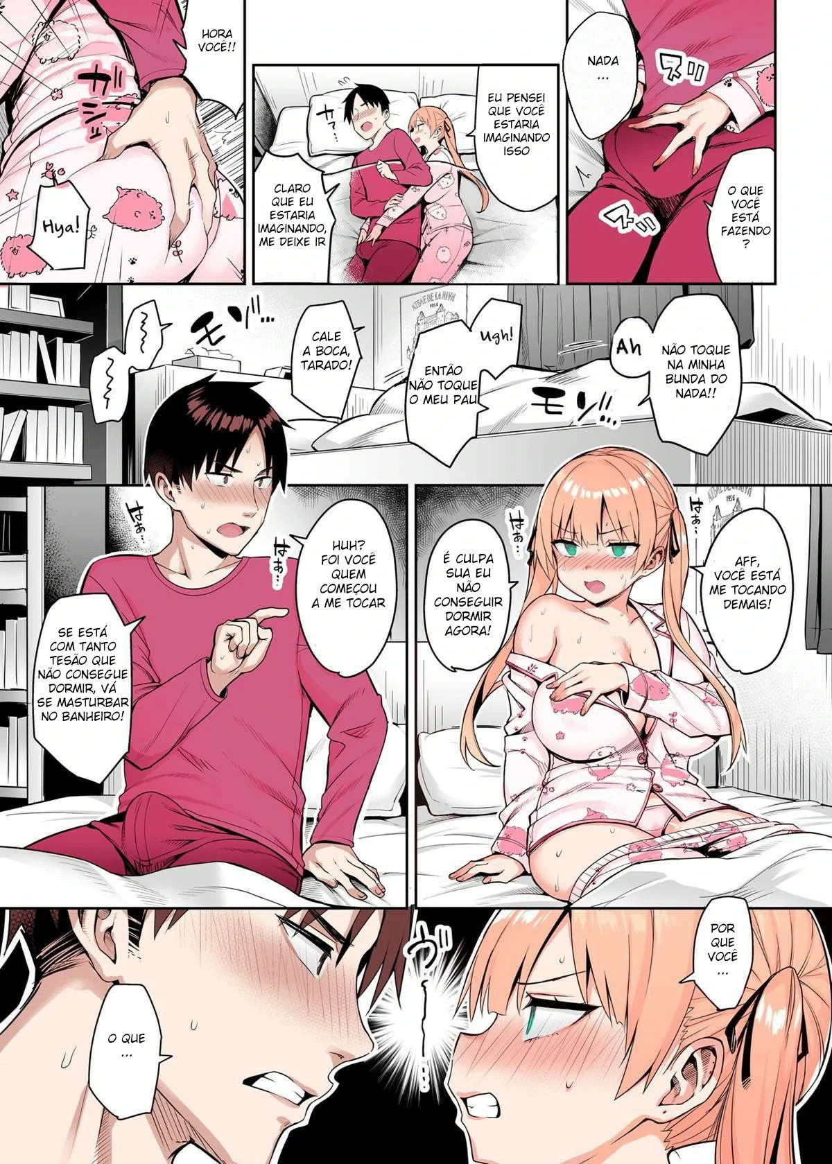 Ler Moto InCha no Kyonyuu Yariman Imouto ga Erosugite Onii-chan wa Mou! Capitulo 2 Page 34
