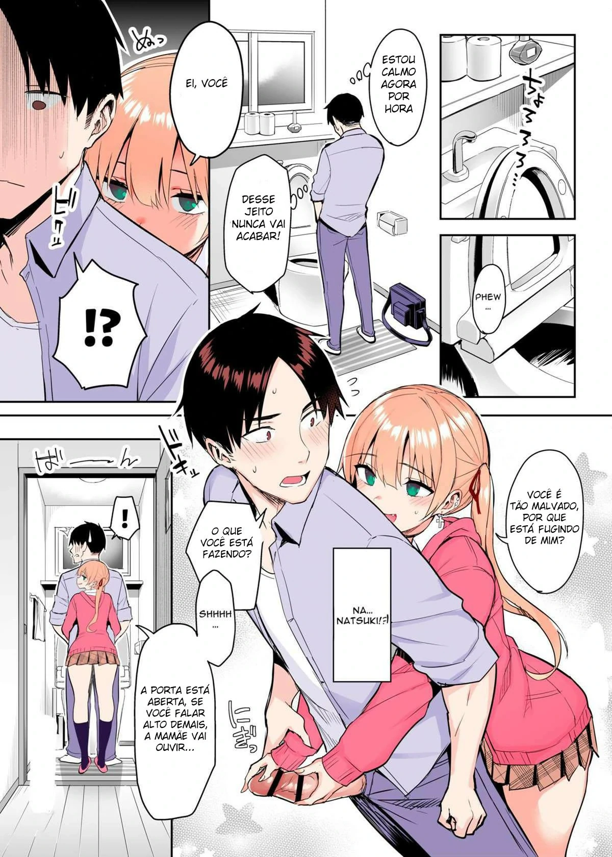 Ler Moto InCha no Kyonyuu Yariman Imouto ga Erosugite Onii-chan wa Mou! Capitulo 2 Page 5