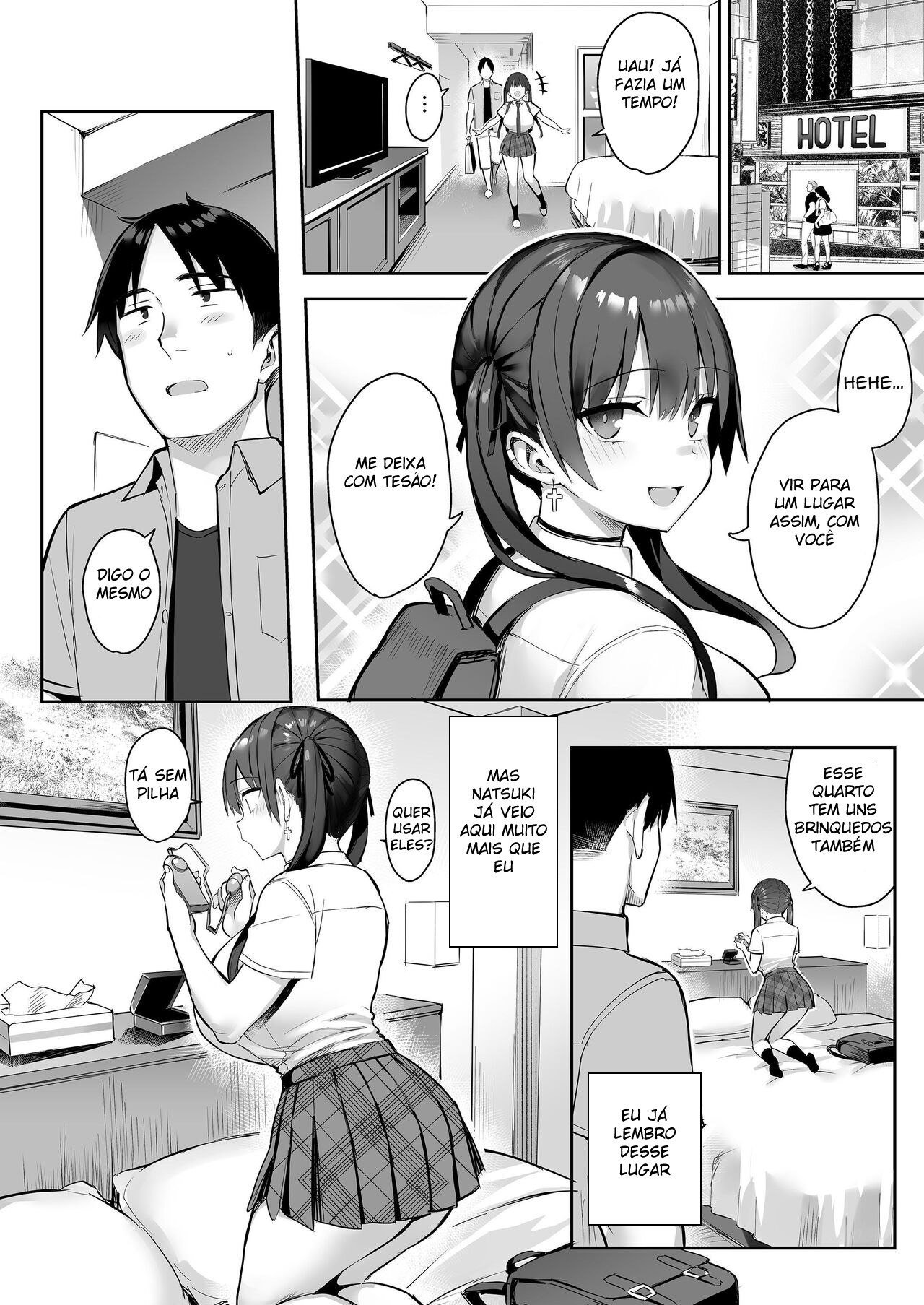 Ler Moto InCha no Kyonyuu Yariman Imouto ga Erosugite Onii-chan wa Mou! Capitulo 3 Page 17