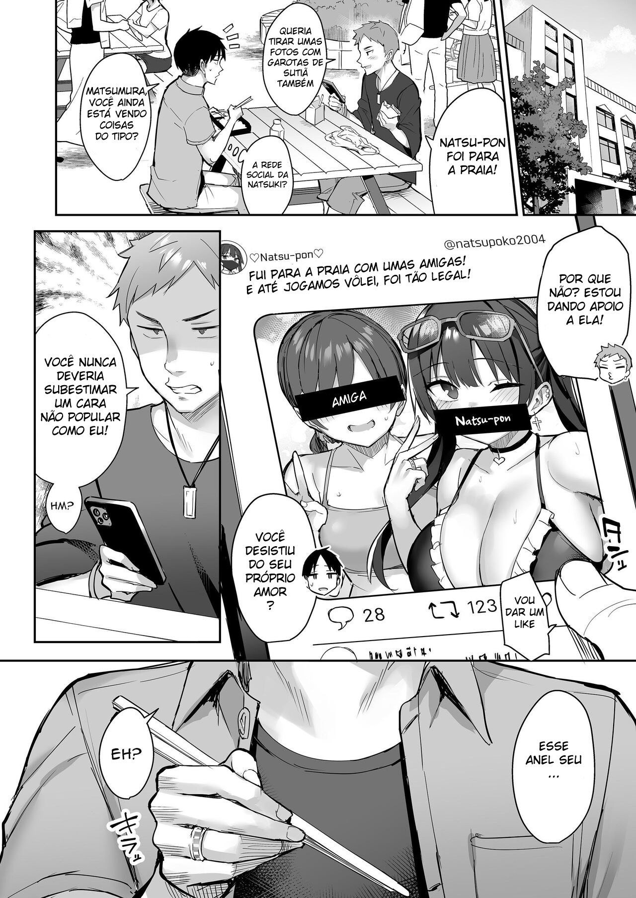 Ler Moto InCha no Kyonyuu Yariman Imouto ga Erosugite Onii-chan wa Mou! Capitulo 3 Page 53