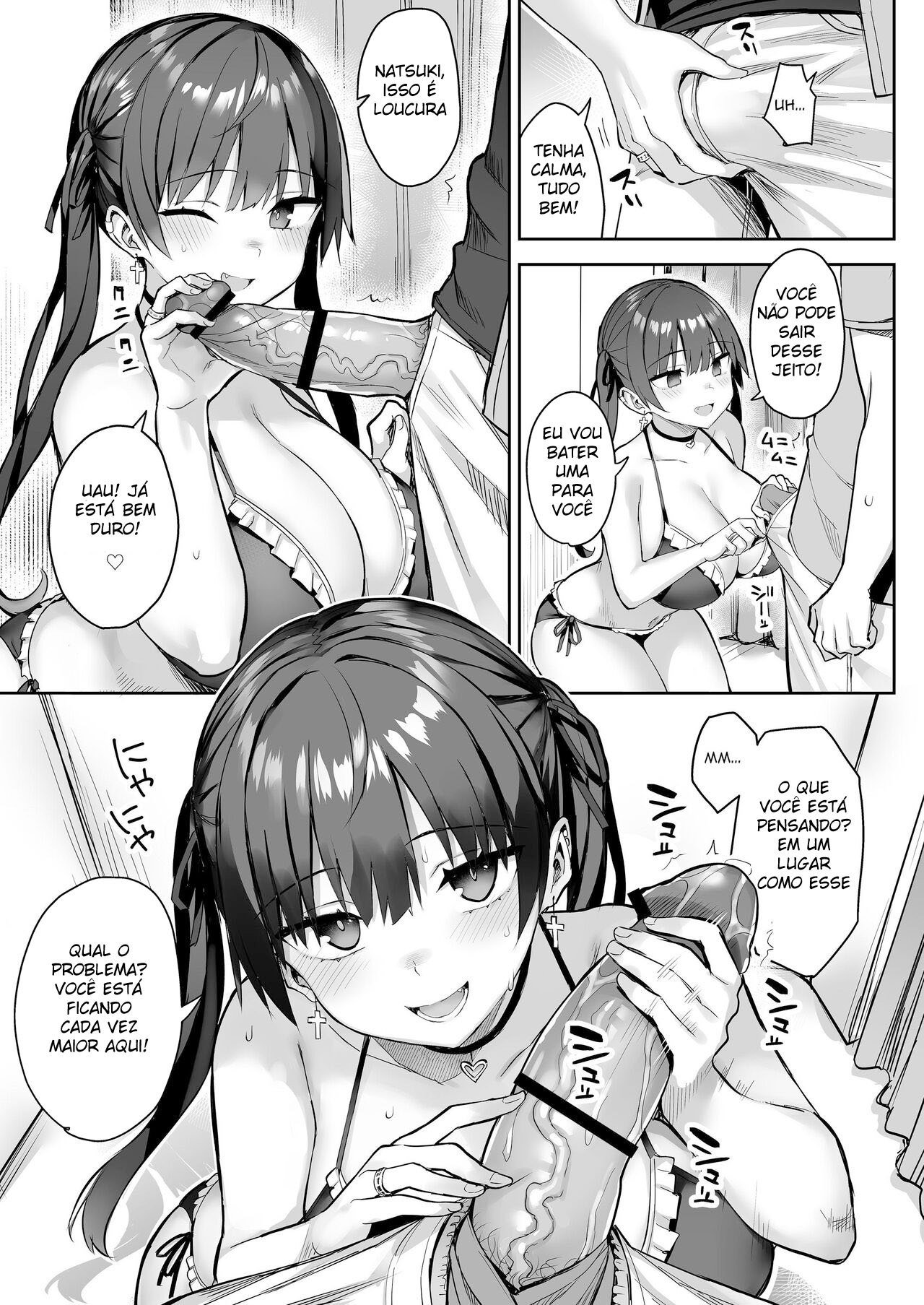 Ler Moto InCha no Kyonyuu Yariman Imouto ga Erosugite Onii-chan wa Mou! Capitulo 3 Page 8