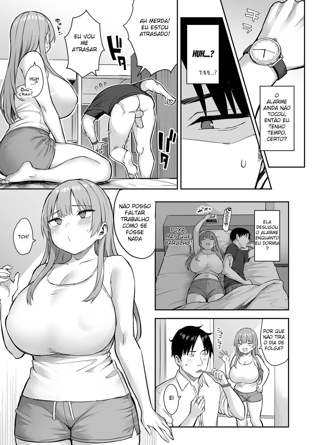 Ler Moto InCha no Kyonyuu Yariman Imouto ga Erosugite Onii-chan wa Mou! Capitulo 4 Page 11