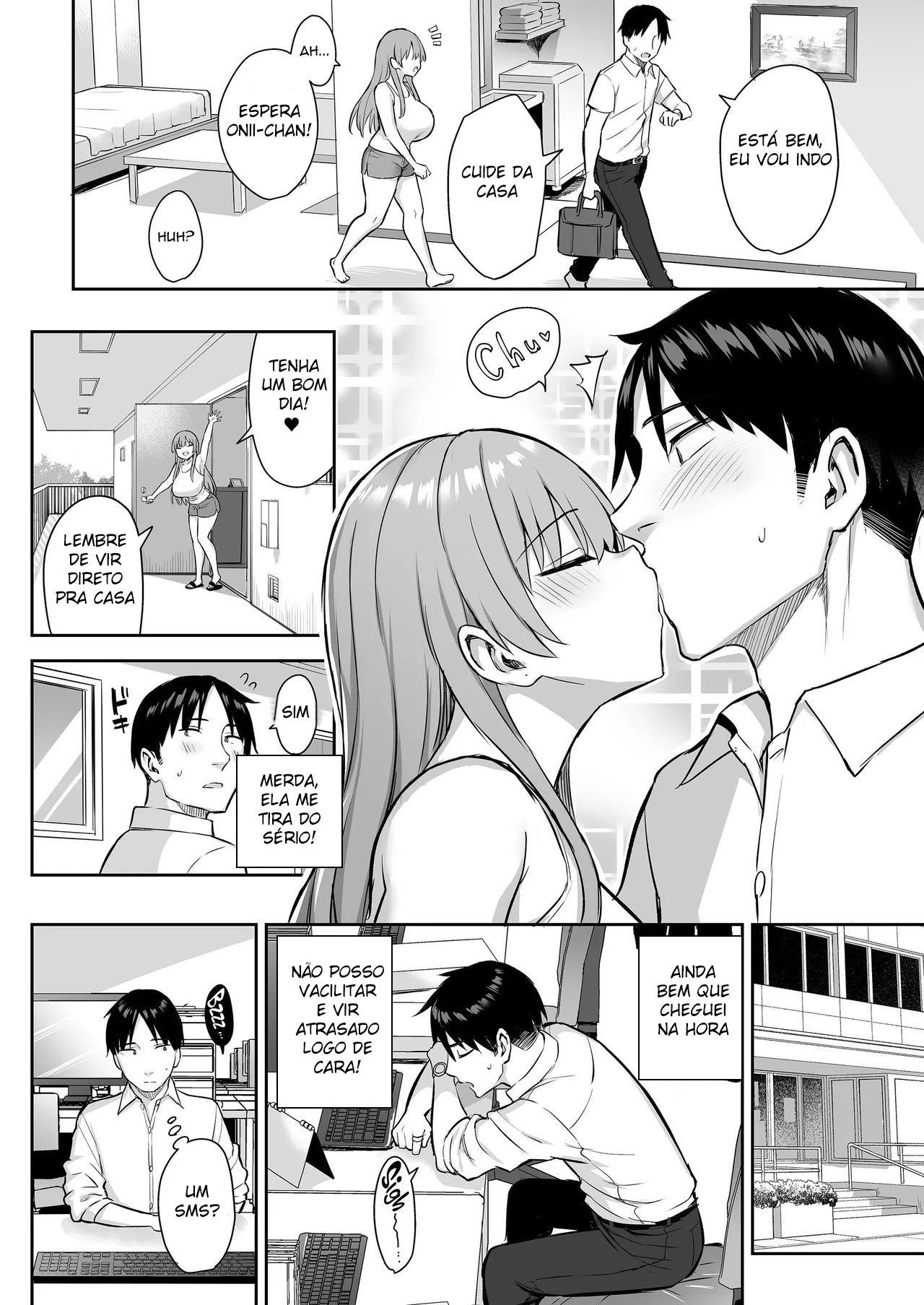 Ler Moto InCha no Kyonyuu Yariman Imouto ga Erosugite Onii-chan wa Mou! Capitulo 4 Page 12