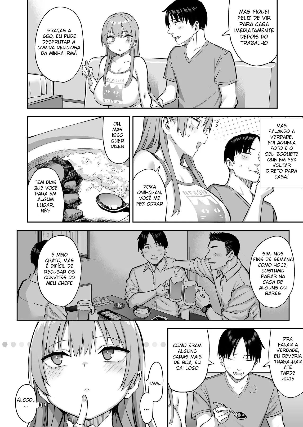 Ler Moto InCha no Kyonyuu Yariman Imouto ga Erosugite Onii-chan wa Mou! Capitulo 4 Page 24