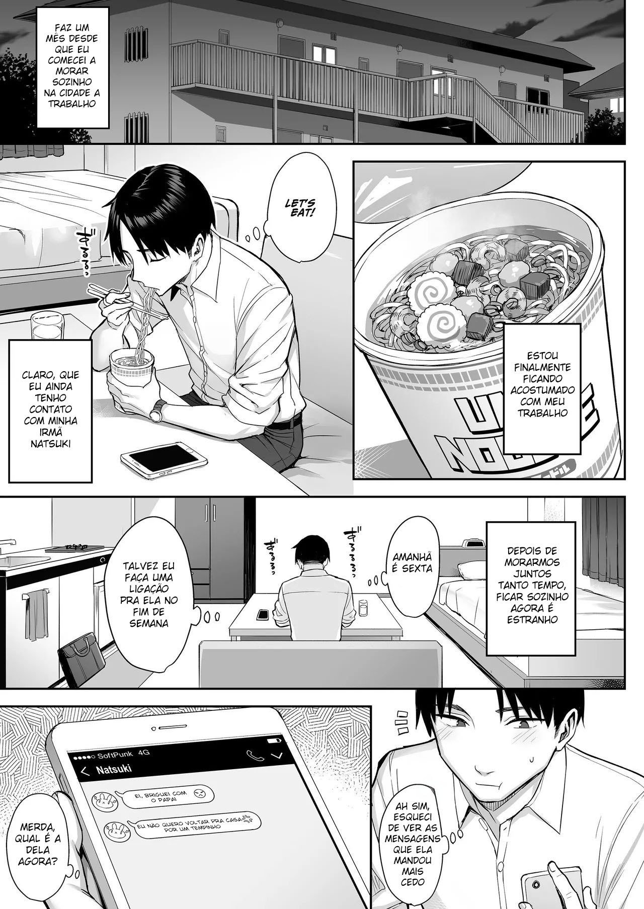 Ler Moto InCha no Kyonyuu Yariman Imouto ga Erosugite Onii-chan wa Mou! Capitulo 4 Page 3