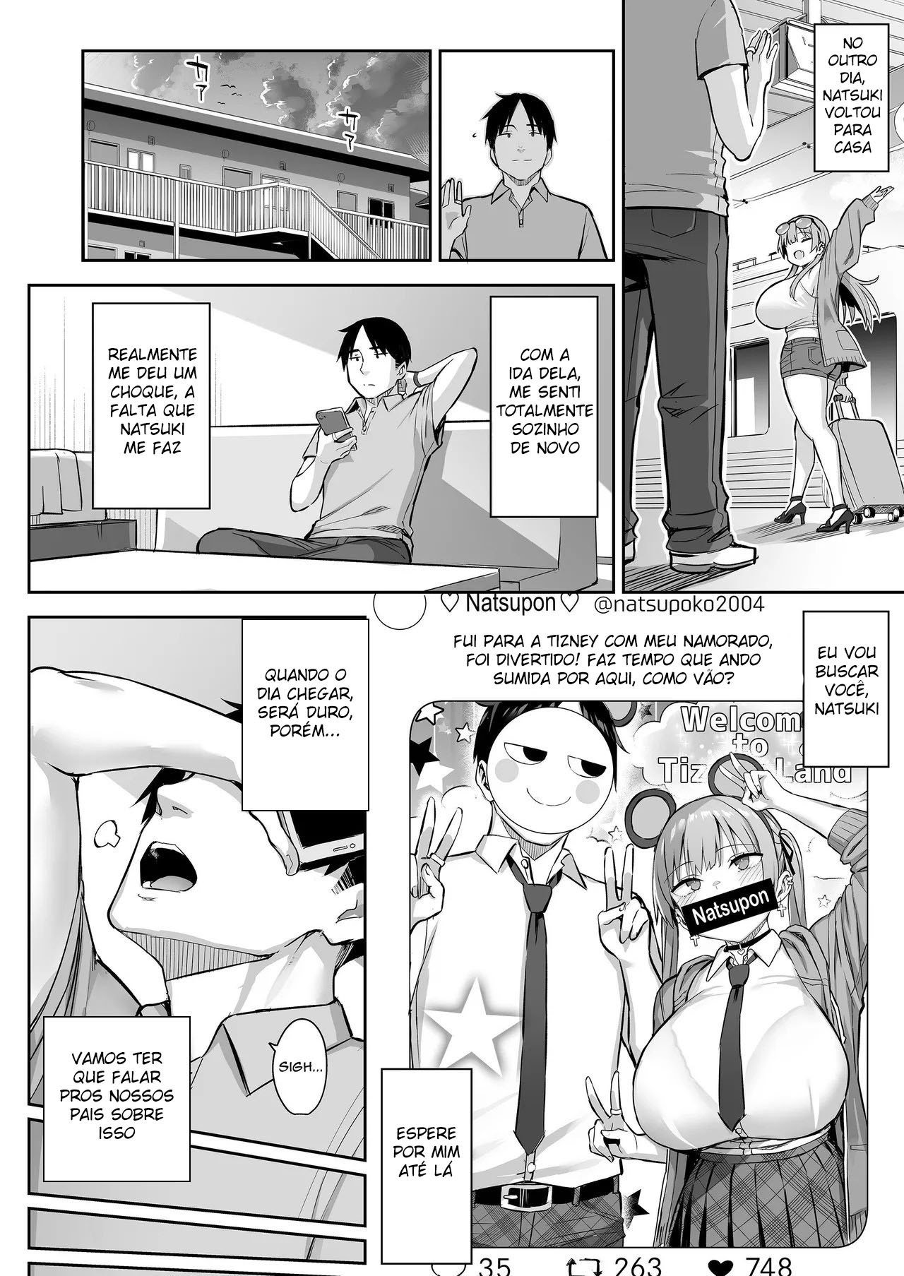 Ler Moto InCha no Kyonyuu Yariman Imouto ga Erosugite Onii-chan wa Mou! Capitulo 4 Page 50
