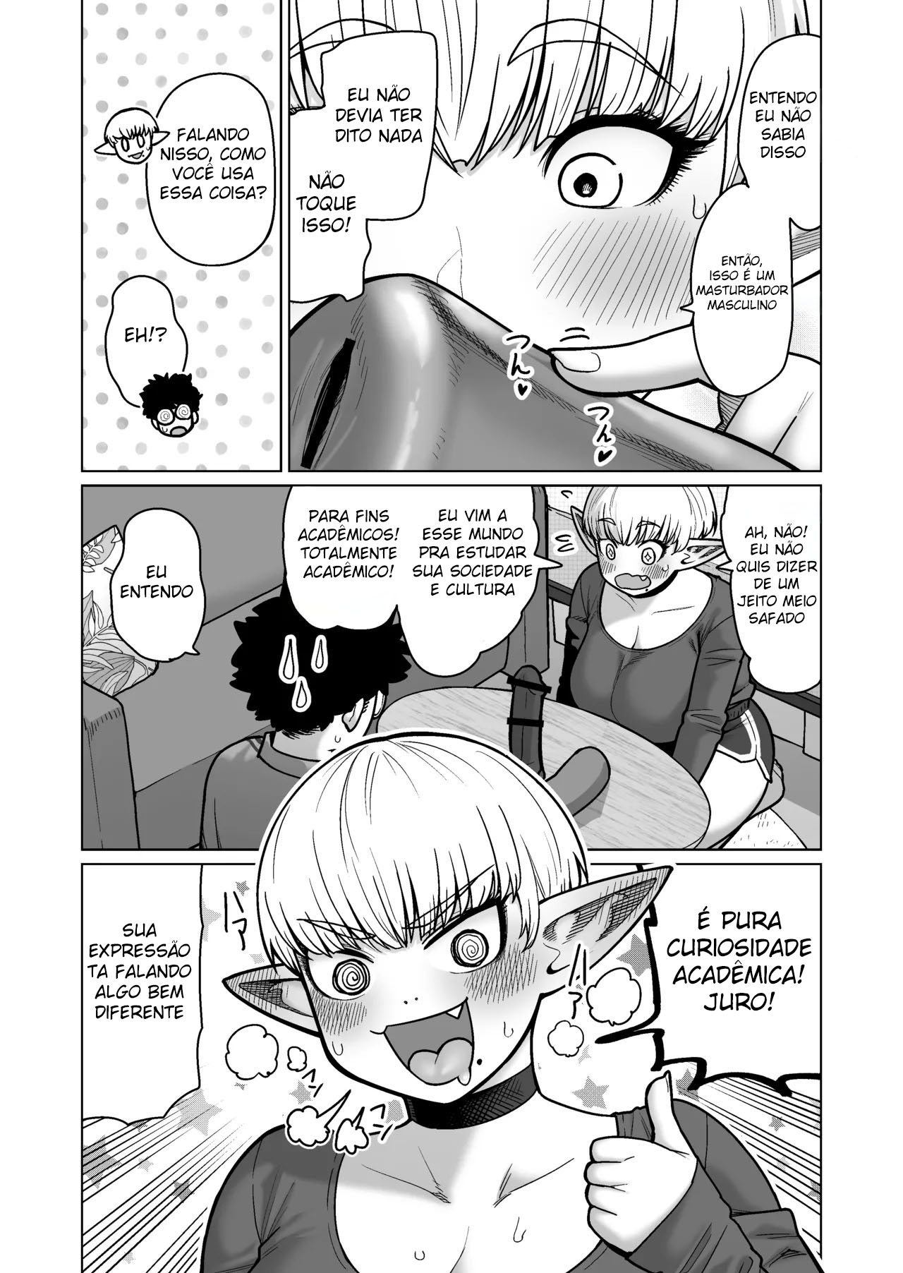 Ler A Elfa Ex-Mestre Espadachim da Casa ao Lado Capitulo 1 Page 11