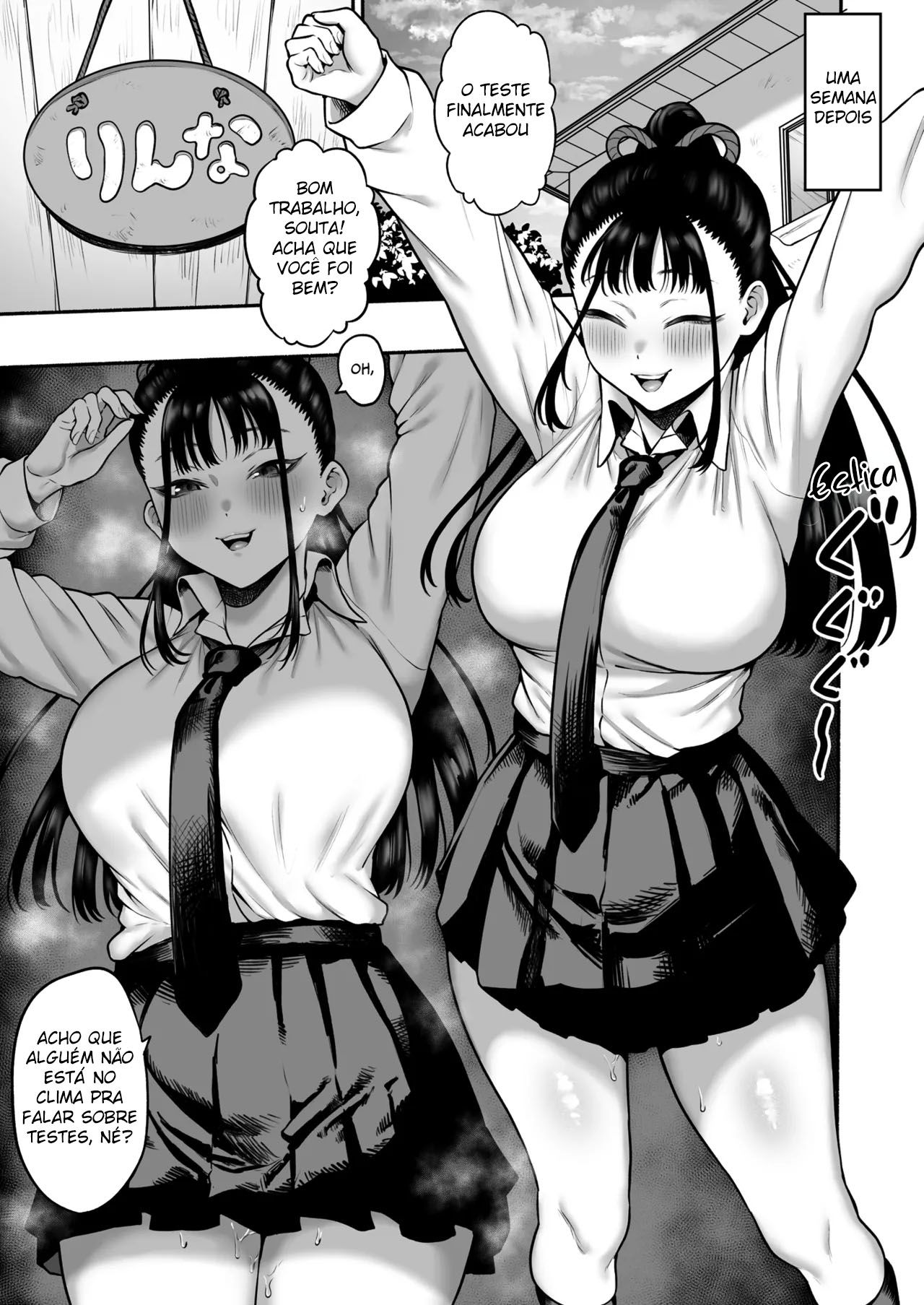 Ler Sendo Seduzido Pela Minha Namorada de Infância Peituda Para um Sexo Apaixonado Capitulo 1 Page 22