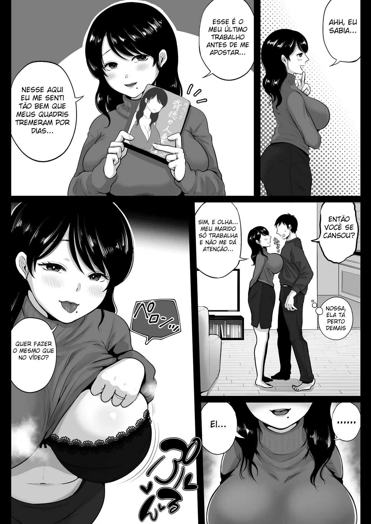 Ler Competição de Sexo com a Esposa Gostosona do Vizinho Capitulo 1 Page 20