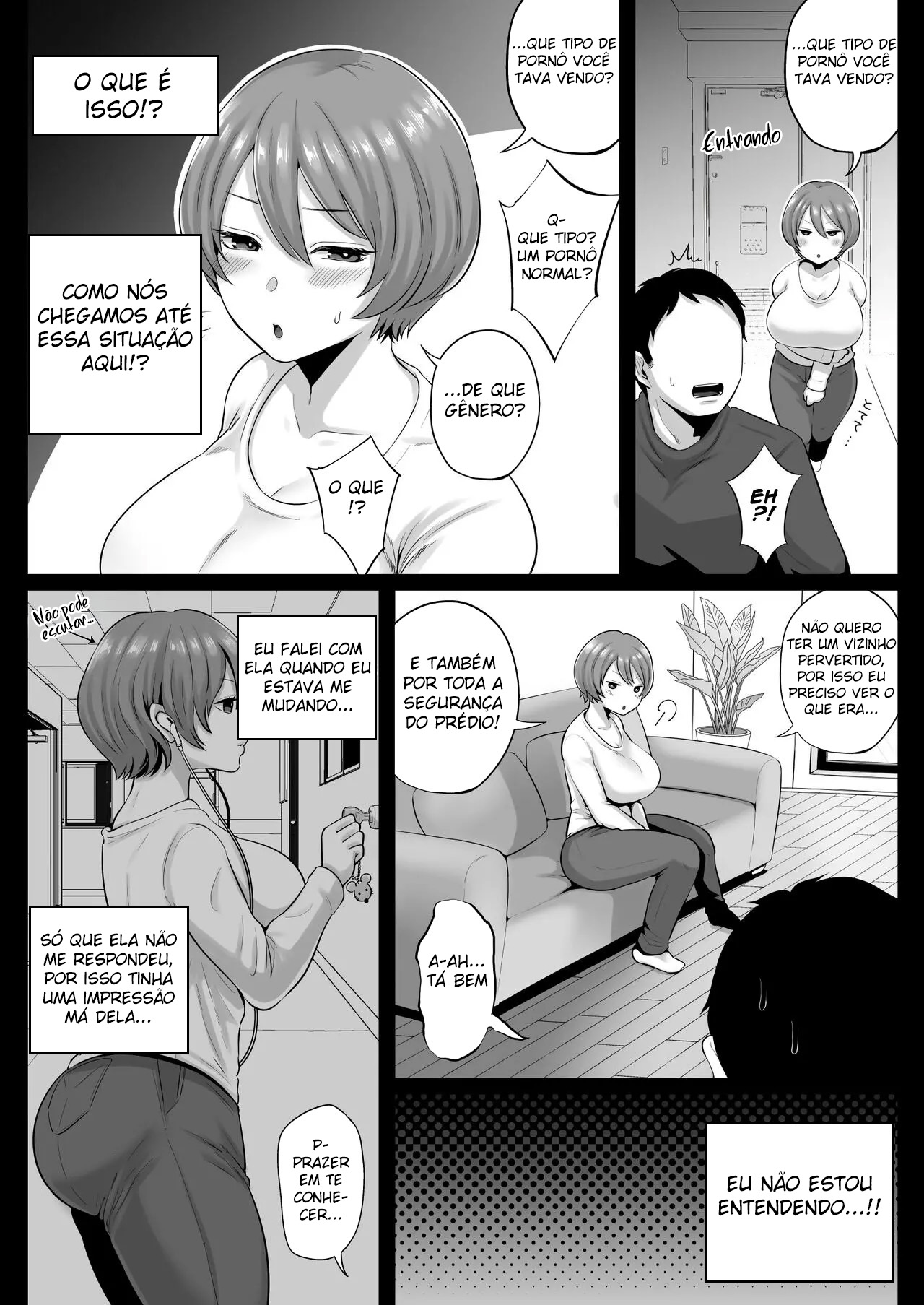Ler Competição de Sexo com a Esposa Gostosona do Vizinho Capitulo 1 Page 4