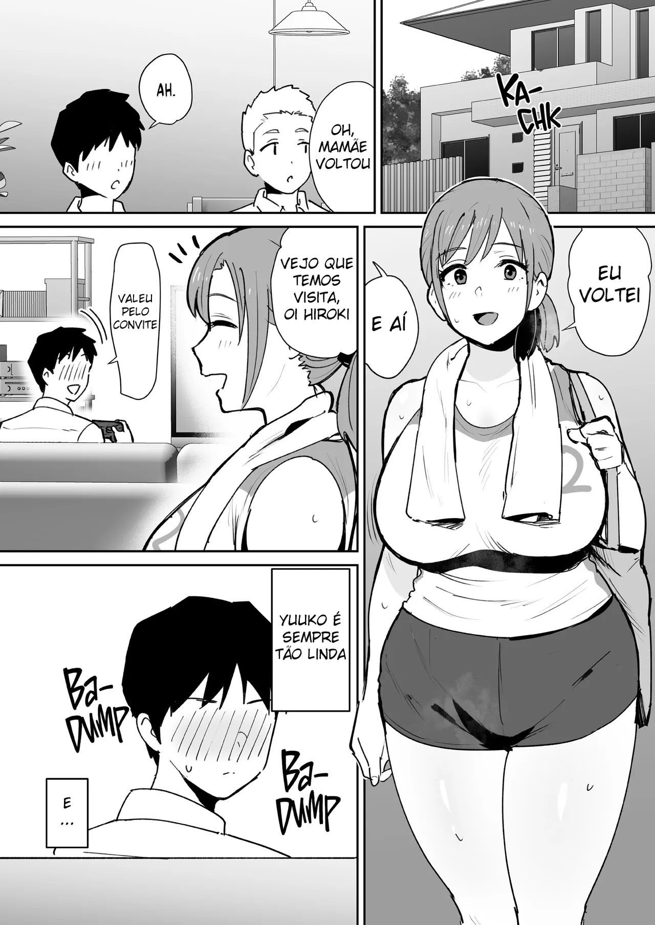 Ler A Mãe do Meu Amigo Tem Uma Fraqueza Por Pau Grande Capitulo 1 Page 2