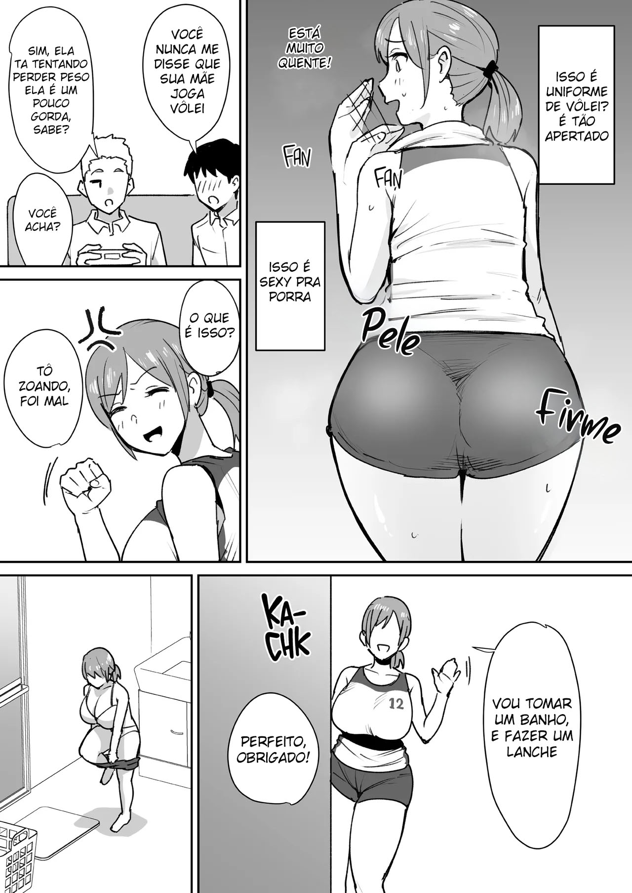 Ler A Mãe do Meu Amigo Tem Uma Fraqueza Por Pau Grande Capitulo 1 Page 3