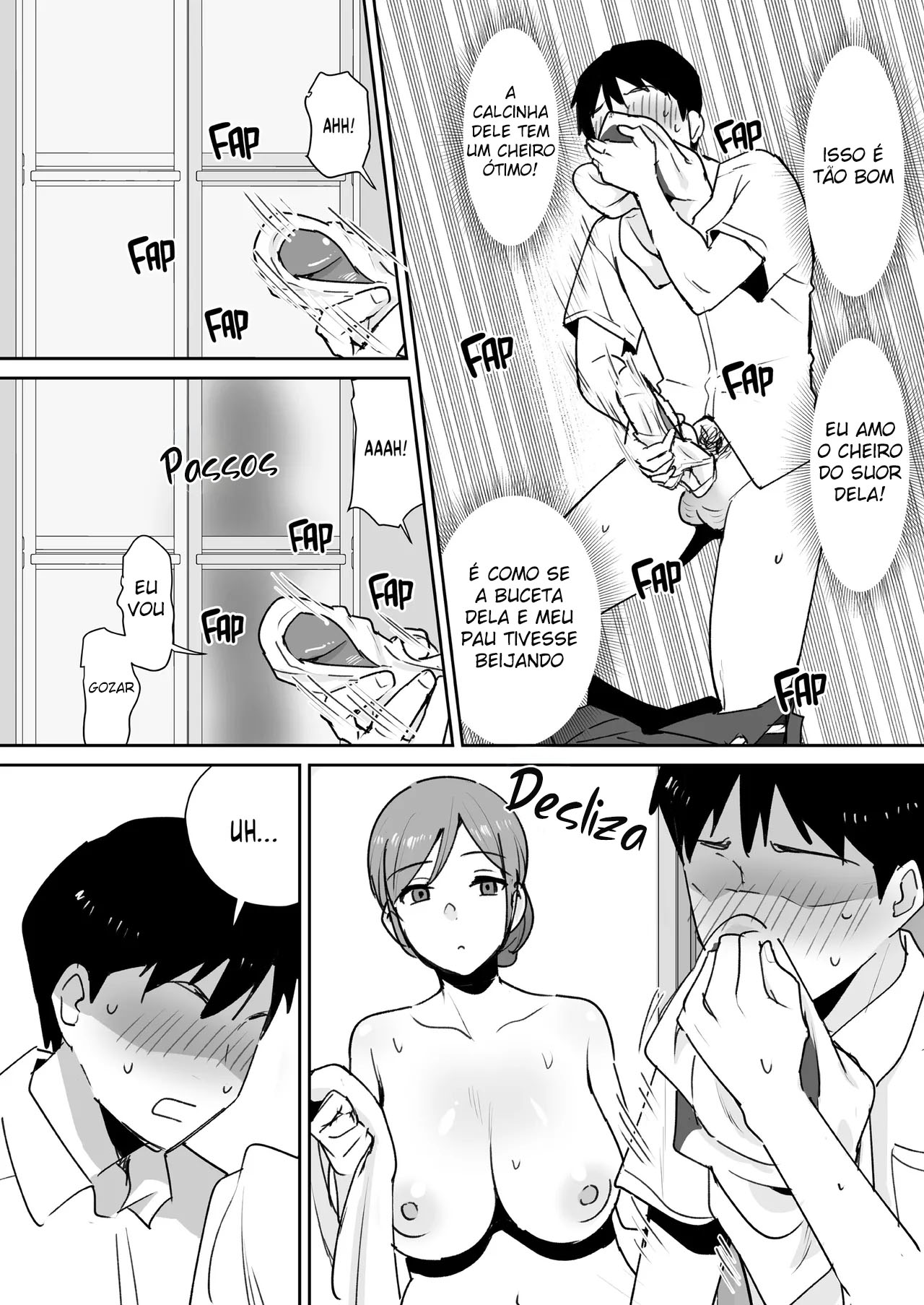 Ler A Mãe do Meu Amigo Tem Uma Fraqueza Por Pau Grande Capitulo 1 Page 8