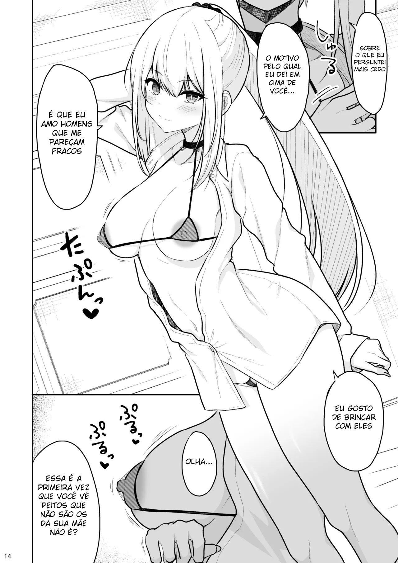Ler Uma Gyaru de Coxas Grossas Que Me Enlouqueceu Até Eu Não Aguentar e Gozar Dentro Capitulo 1 Page 13