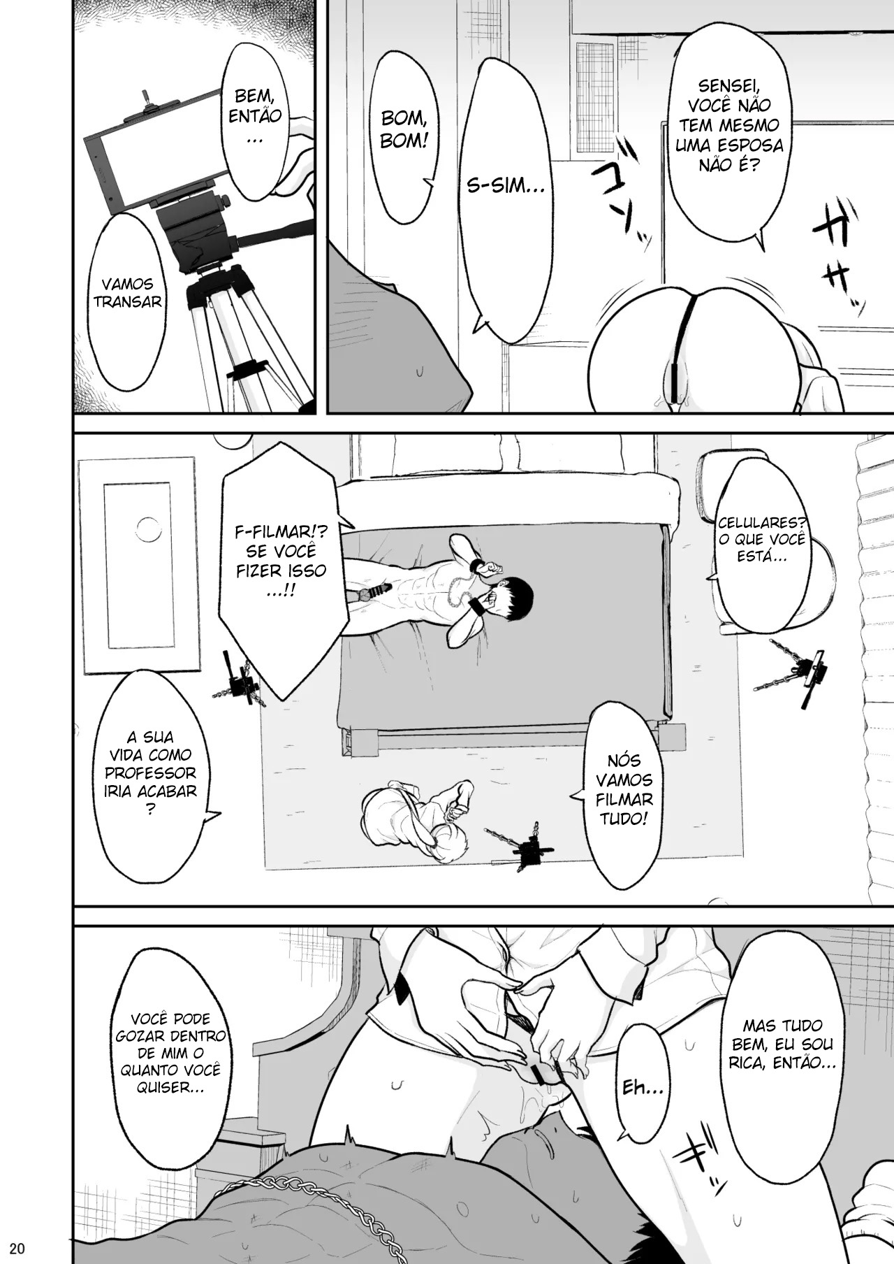 Ler Uma Gyaru de Coxas Grossas Que Me Enlouqueceu Até Eu Não Aguentar e Gozar Dentro Capitulo 1 Page 19