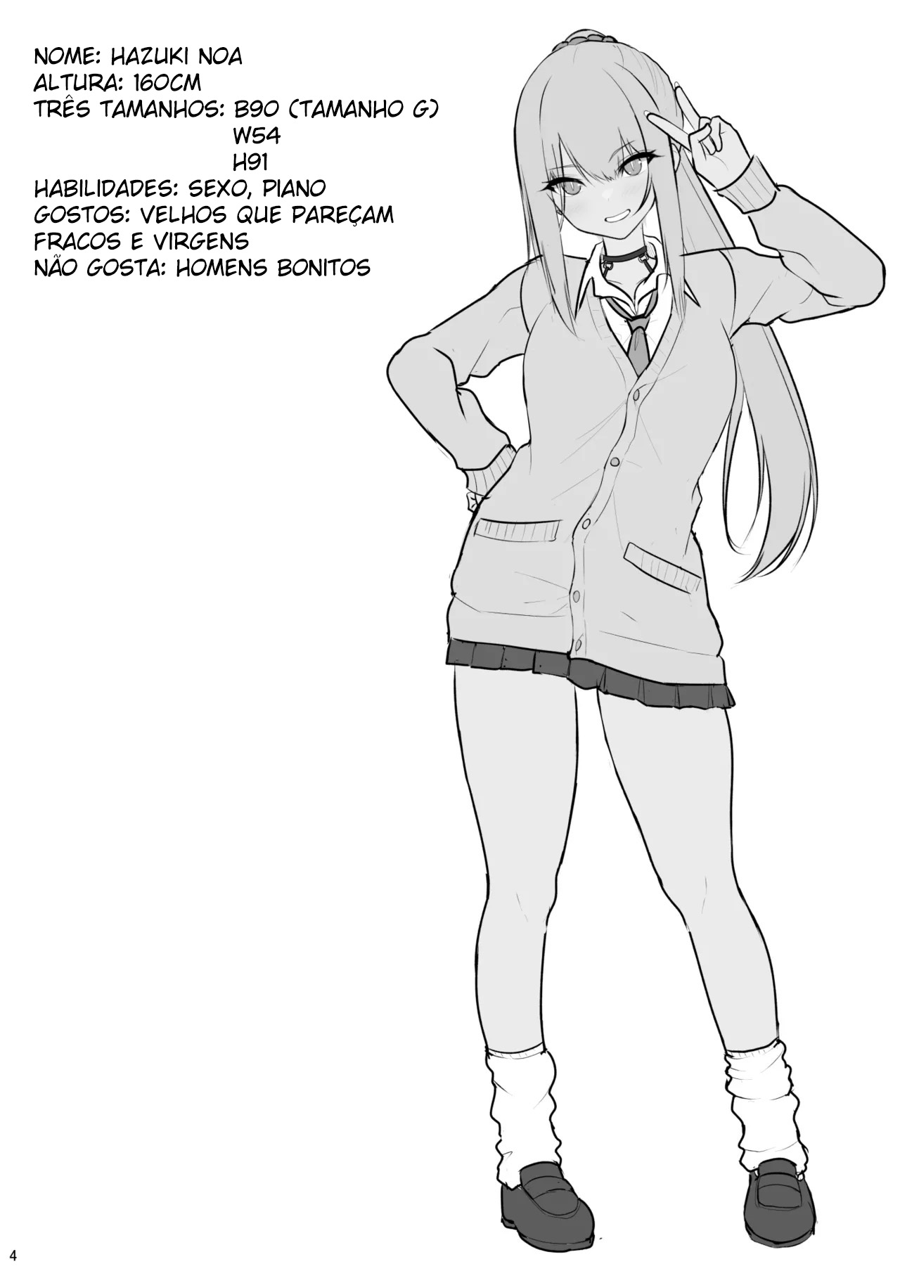 Ler Uma Gyaru de Coxas Grossas Que Me Enlouqueceu Até Eu Não Aguentar e Gozar Dentro Capitulo 1 Page 3