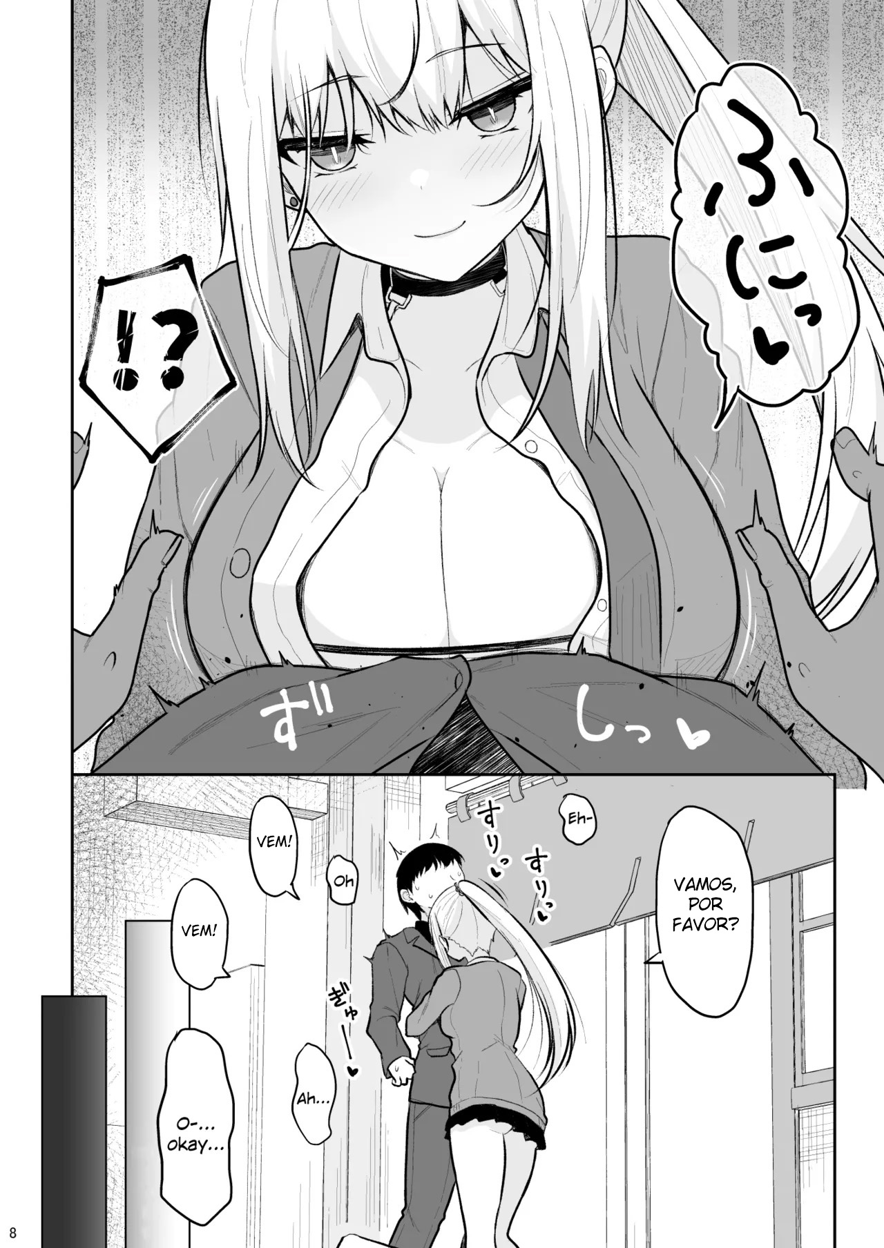 Ler Uma Gyaru de Coxas Grossas Que Me Enlouqueceu Até Eu Não Aguentar e Gozar Dentro Capitulo 1 Page 7