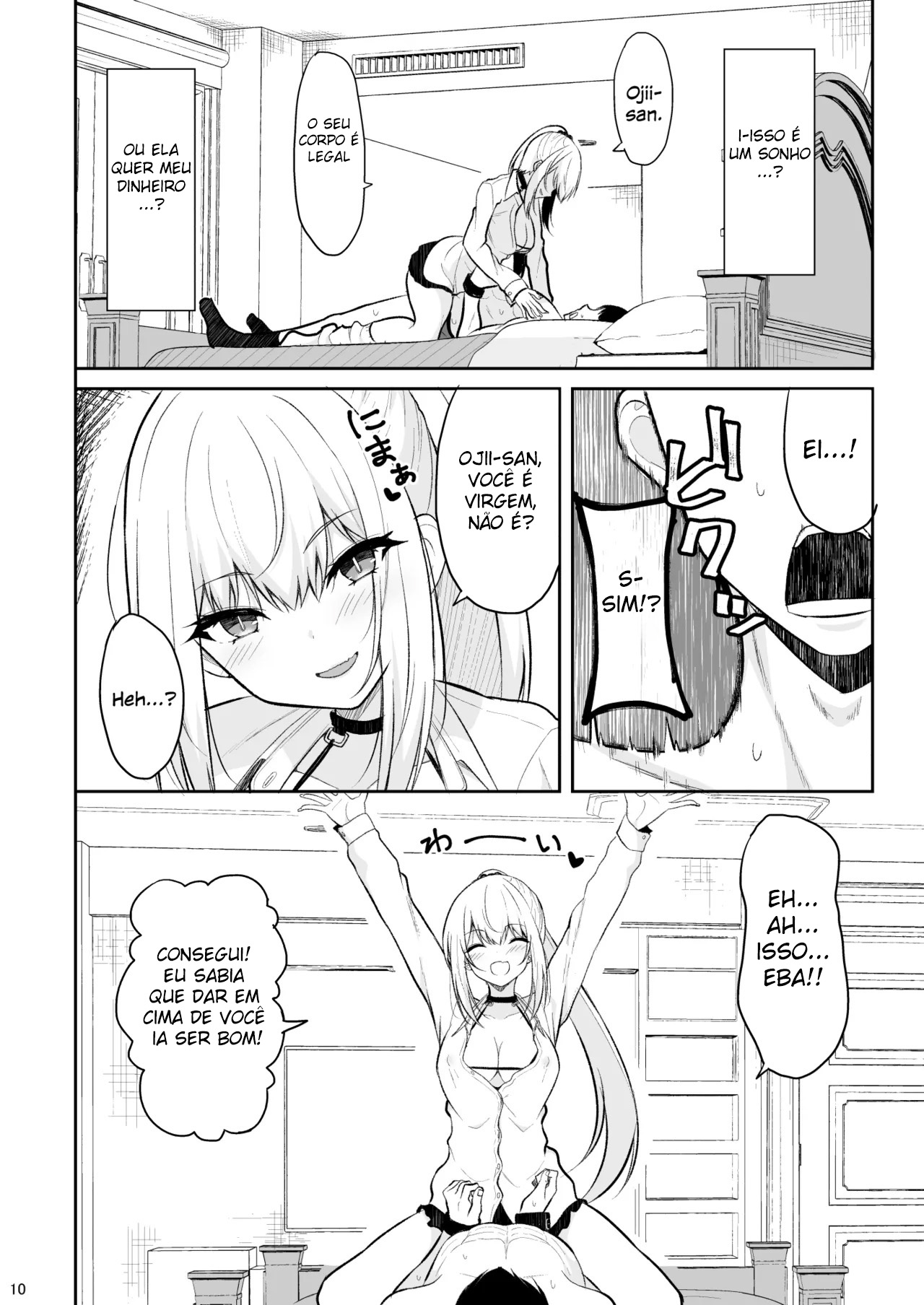 Ler Uma Gyaru de Coxas Grossas Que Me Enlouqueceu Até Eu Não Aguentar e Gozar Dentro Capitulo 1 Page 9