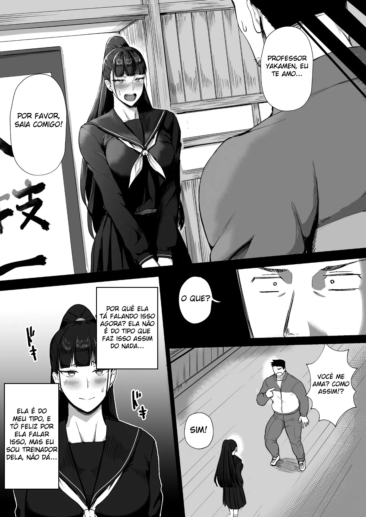 Ler A Aluna Exemplar Quer Se Tornar a Cadela do Professor Capitulo 1 Page 5
