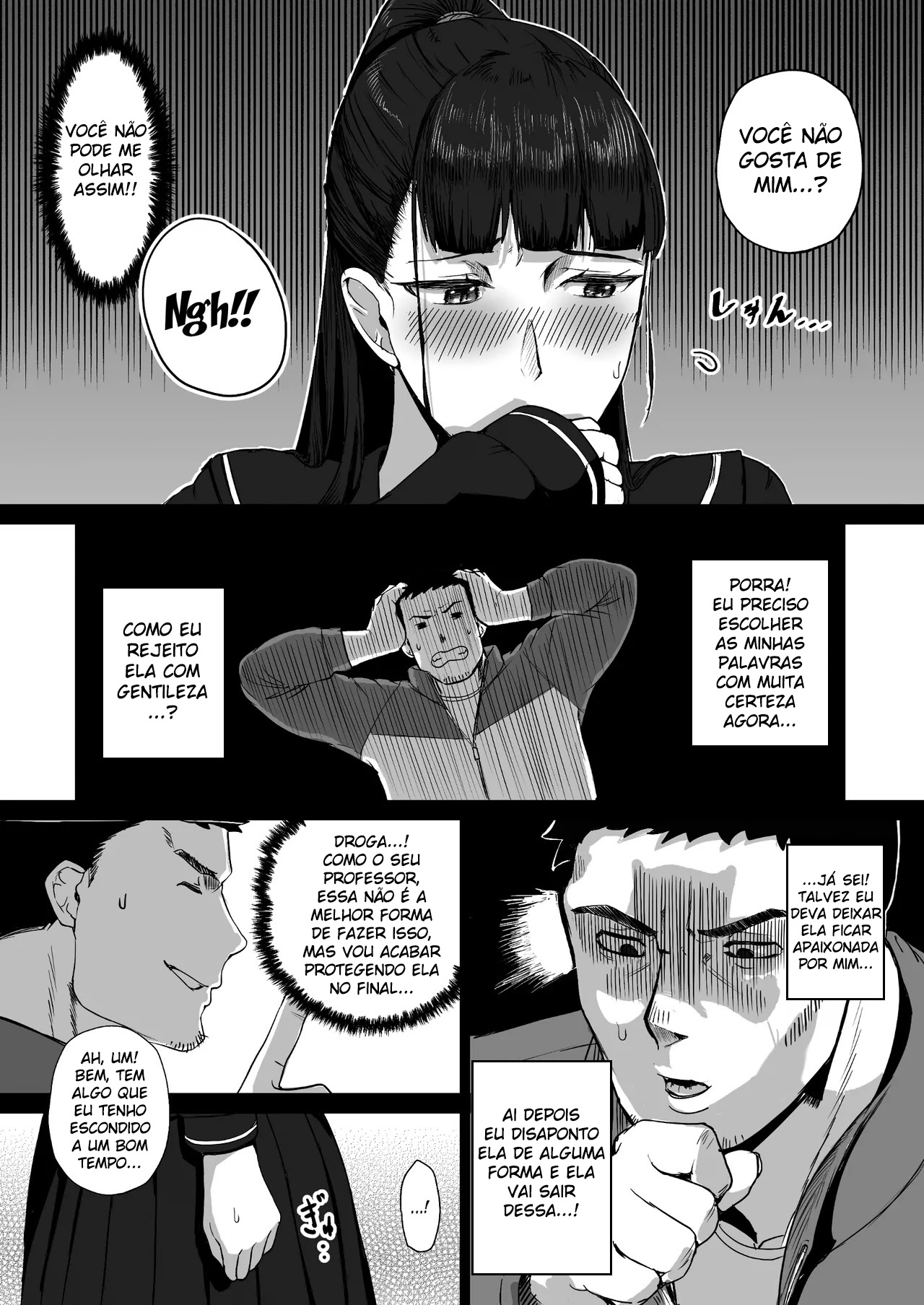 Ler A Aluna Exemplar Quer Se Tornar a Cadela do Professor Capitulo 1 Page 6